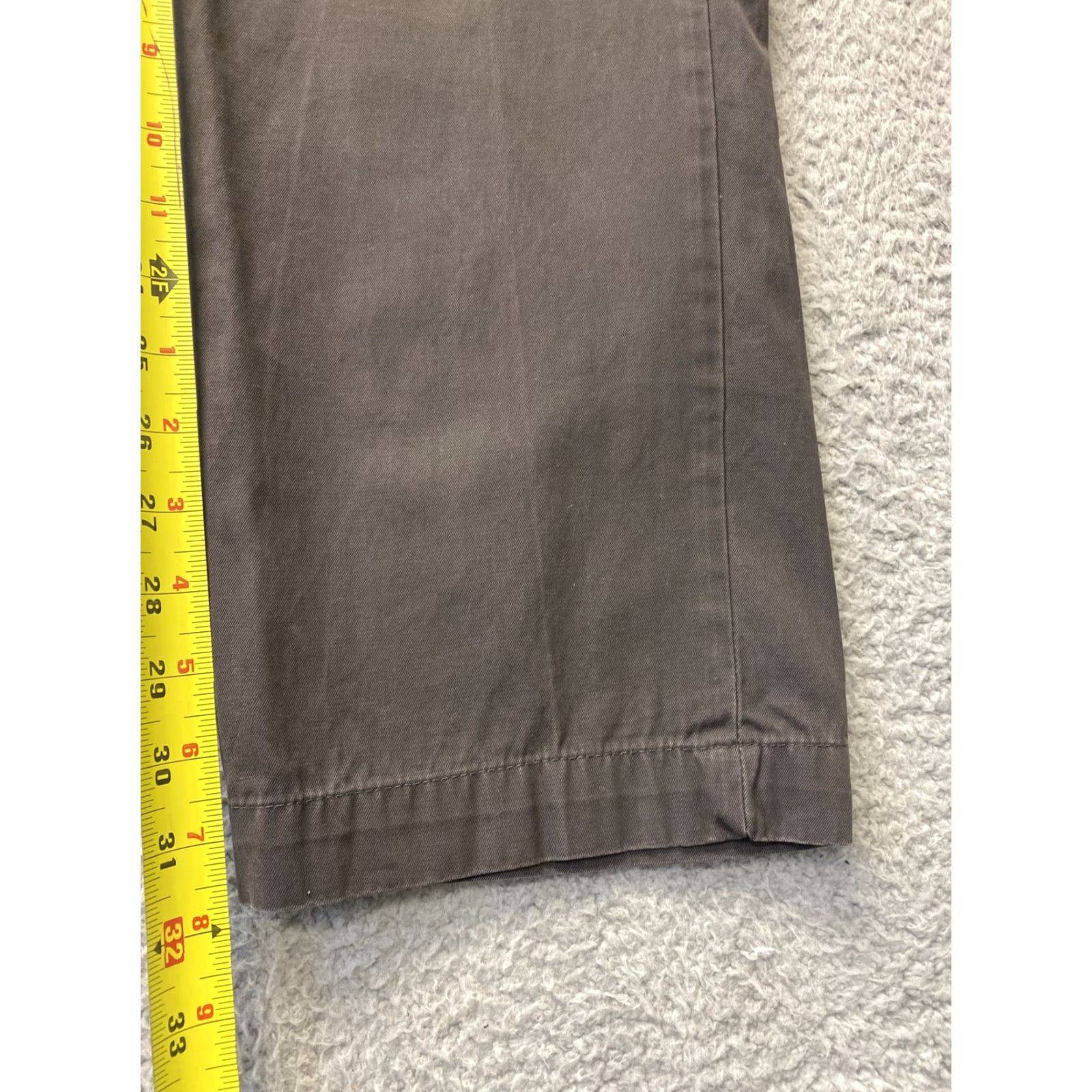 Banana Republic Banana Republic Emerson Chino Pants Men's 35x32 Brown Flat Front /108-1 Size US 35 - 5 Thumbnail