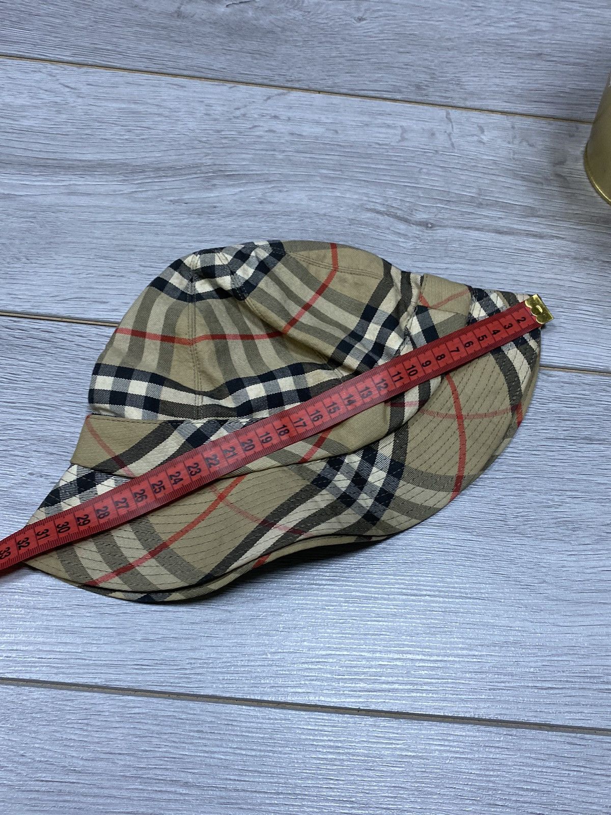 Burberry Burberry vintage nova check bucket hat Size ONE SIZE - 8 Thumbnail