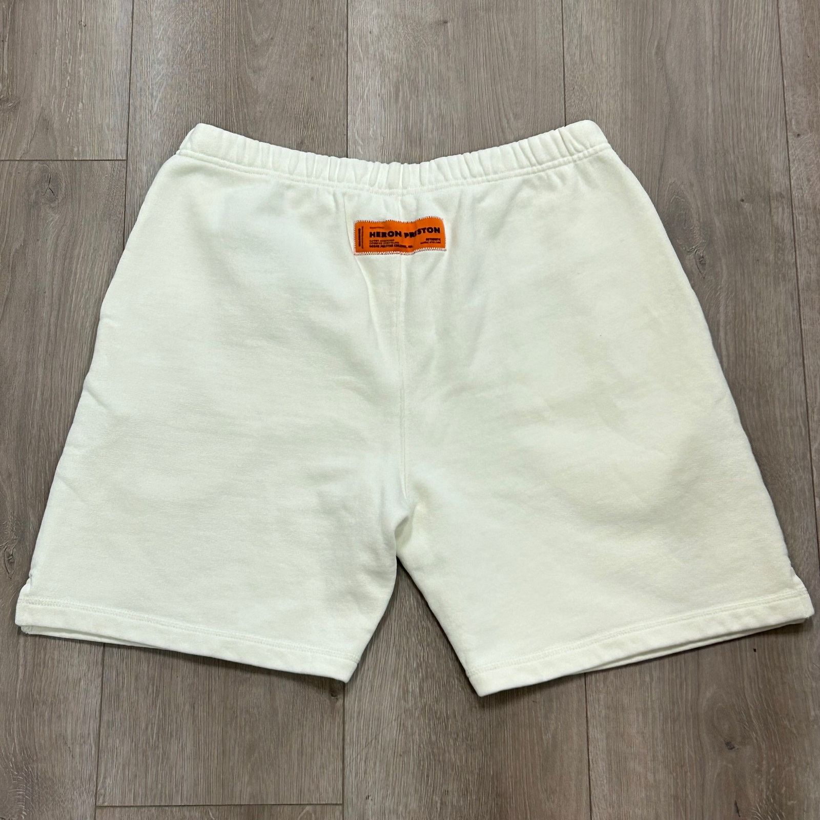 Heron Preston Heron Preston Racing Sweat Shorts White Size Large L B4 Size US 30 / EU 46 - 5 Thumbnail