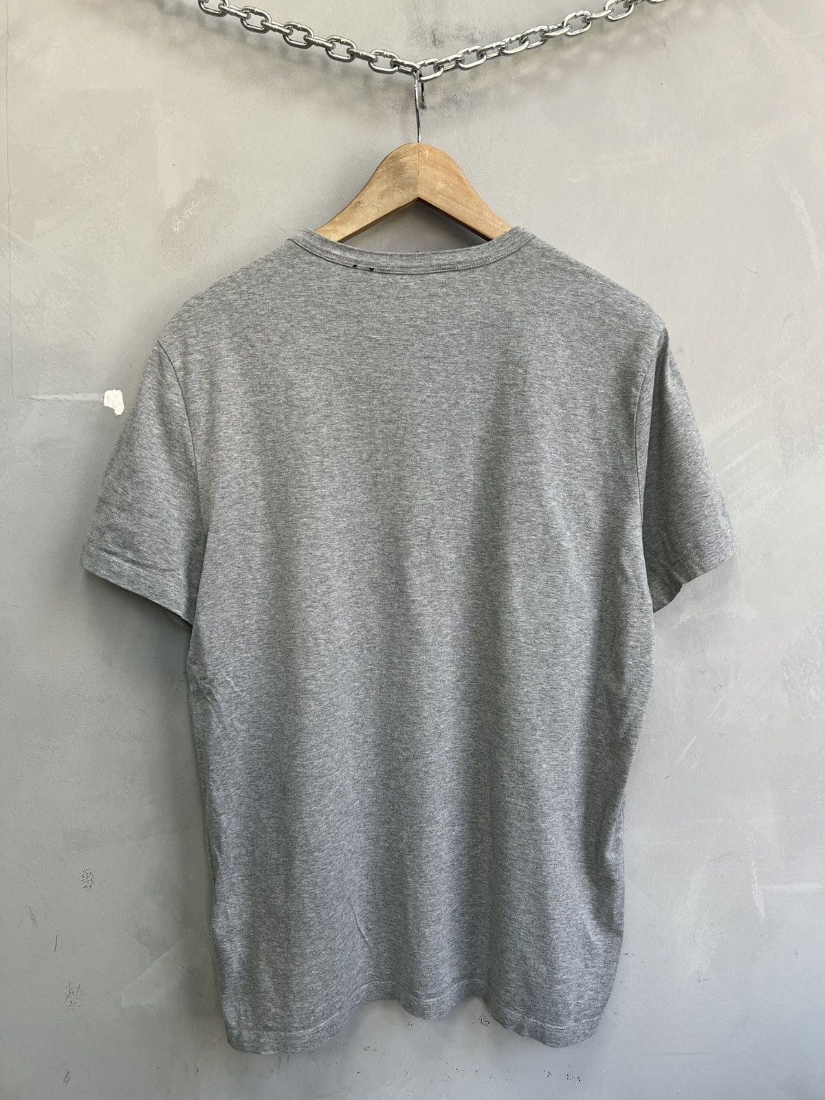 Moncler Moncler LogoT Shirt Grey big logo luxury Size US M / EU 48-50 / 2 - 7 Thumbnail