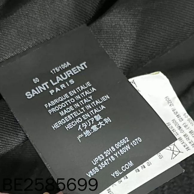 Saint Laurent Paris Classic Black and White Baseball Jacket-2507 Size US L / EU 52-54 / 3 - 8 Thumbnail