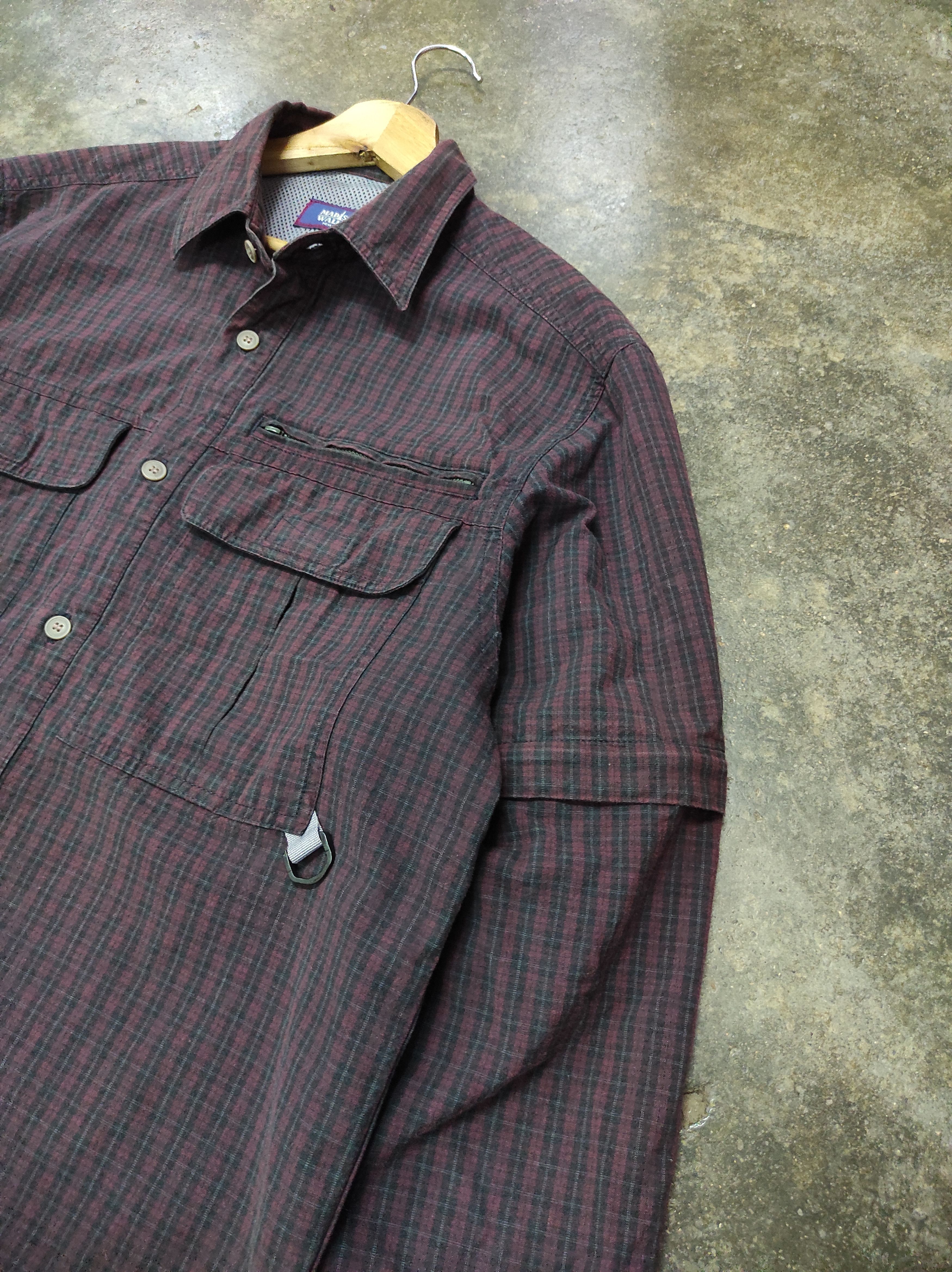 Madison MADISON WALKER NEW YORK MULTIPOCKET PLAID SHIRT LONGSLEEVE Size US M / EU 48-50 / 2 - 3 Thumbnail