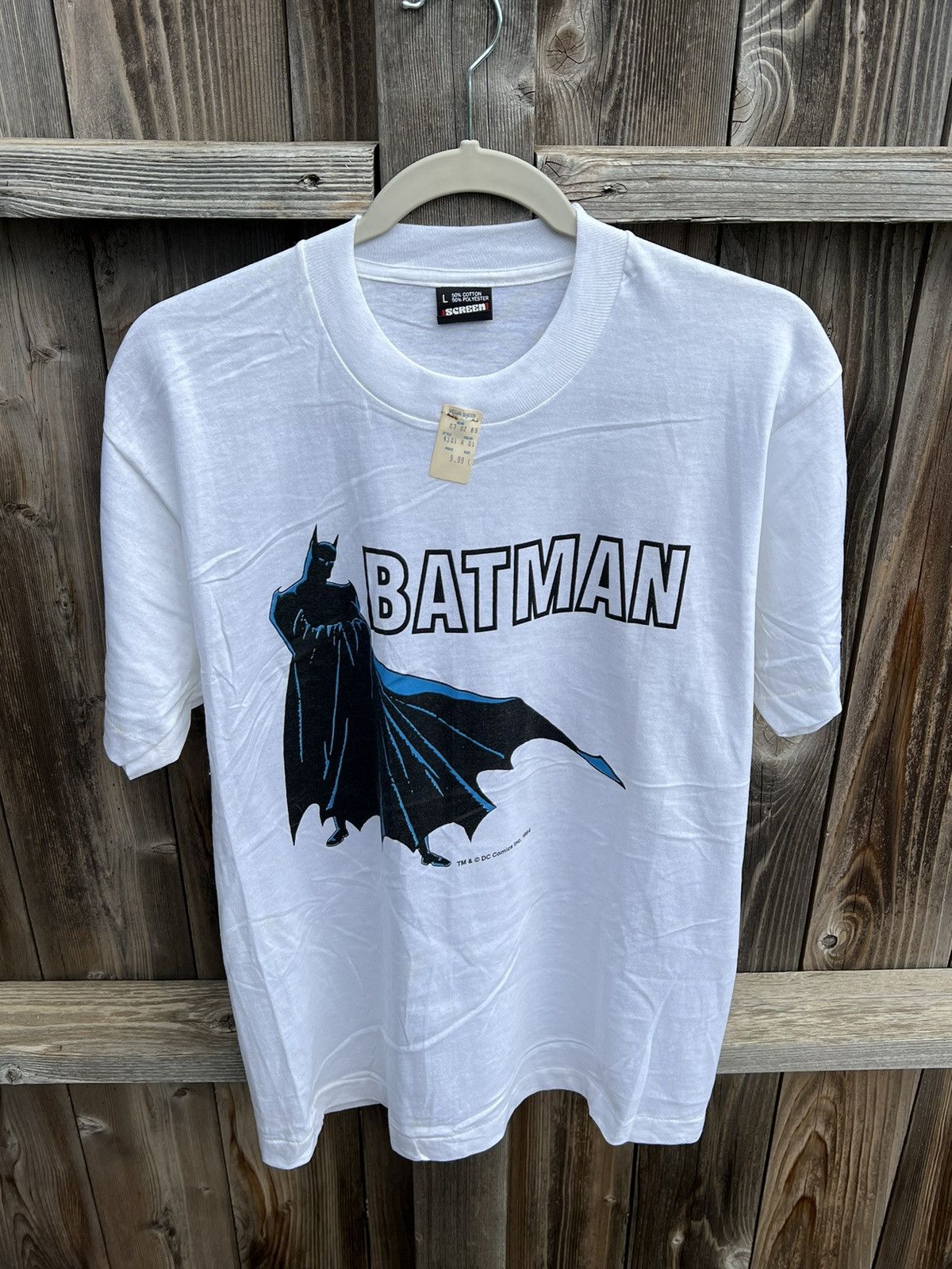 Vintage 1964 Batman DC Comics Single Stitch Short Sleeve Shirt Size US M / EU 48-50 / 2 - 1 Thumbnail