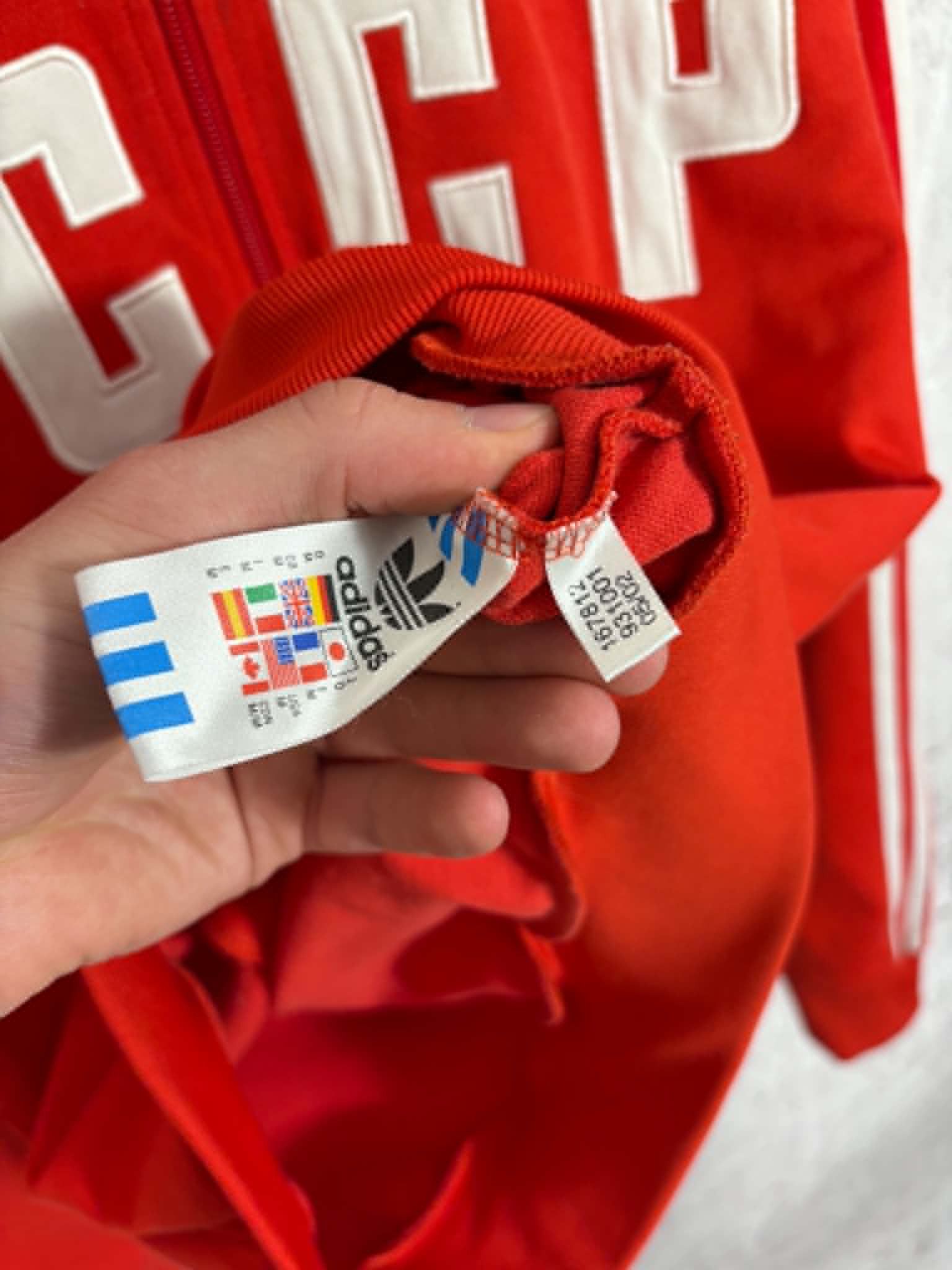 Adidas 2002 Adidas СССР Track Jacket Zip Sweatshirt Size US M / EU 48-50 / 2 - 4 Thumbnail