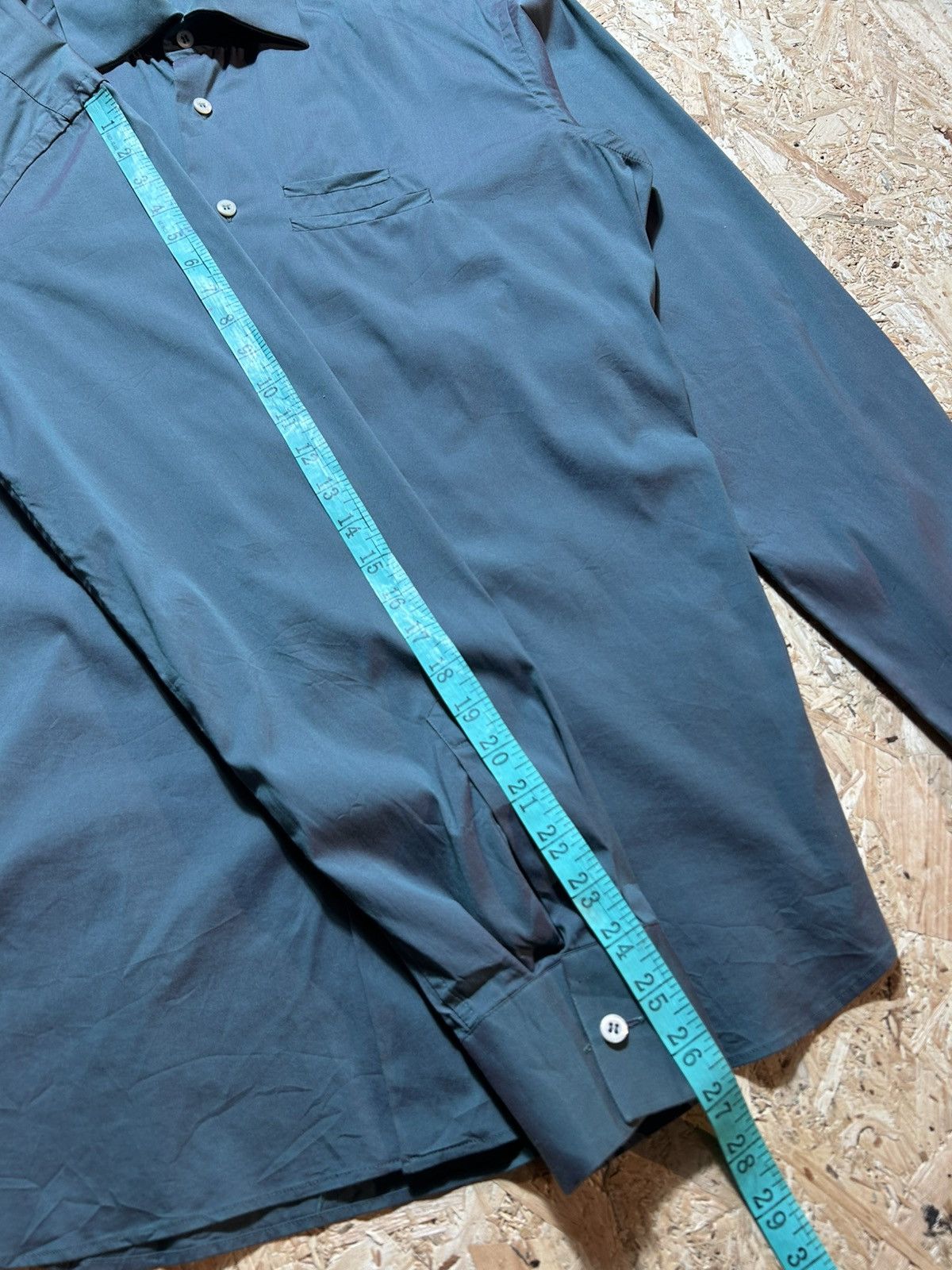 Prada Prada Button Up Long Sleeve Shirt Size US M / EU 48-50 / 2 - 18 Thumbnail