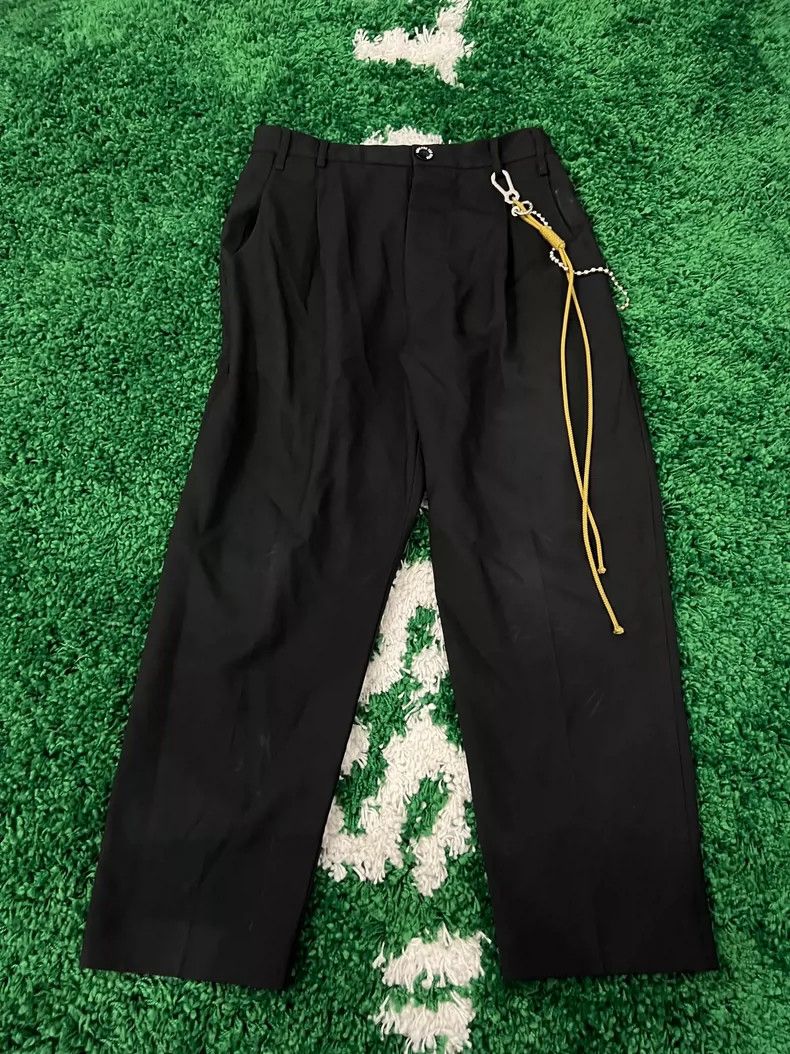 Song For The Mute Song For The Mute Yellow rope belt chain trousers Size US 32 / EU 48 - 1 Thumbnail