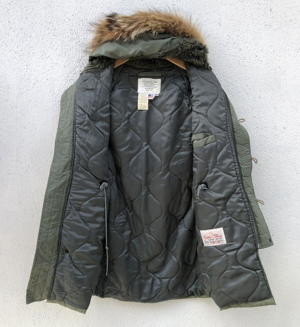 I. Spiewak And Sons VTG N-3B/F Cold Weather Golden Fleece Spiewak Parka Jacket Size US S / EU 44-46 / 1 - 14 Thumbnail
