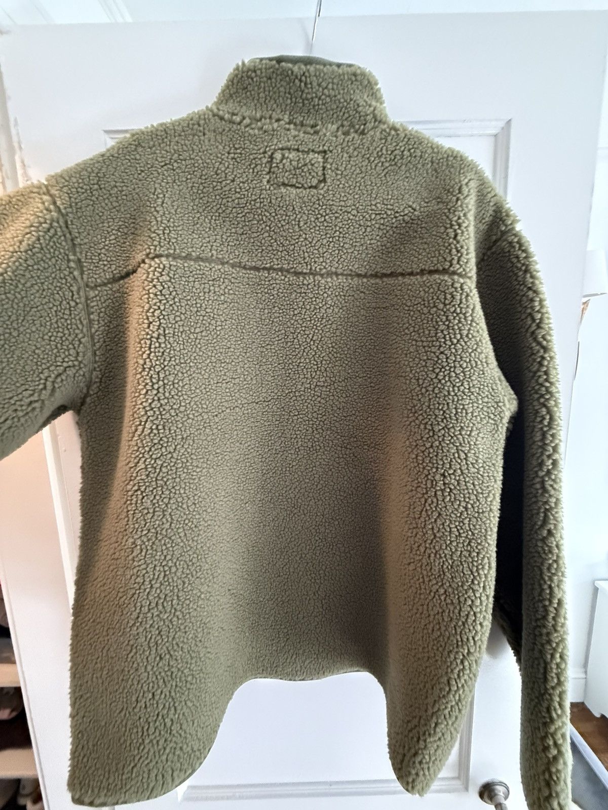 Aime Leon Dore ALD Unisphere Deep Pile Fleece Jacket - Olive - XL Size US XL / EU 56 / 4 - 4 Thumbnail
