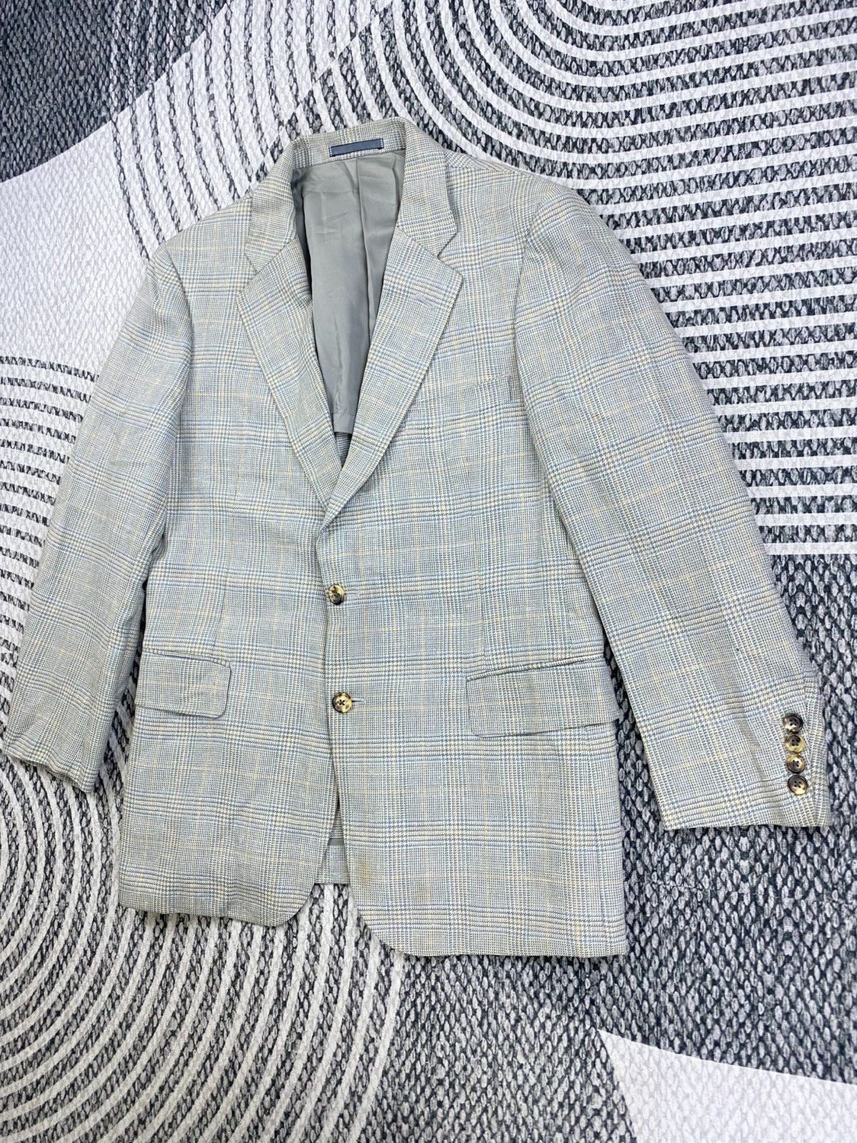 Burberry Vintage Burberry Double Button Blazer Suit Jacket Size US M / EU 48-50 / 2 - 3 Thumbnail