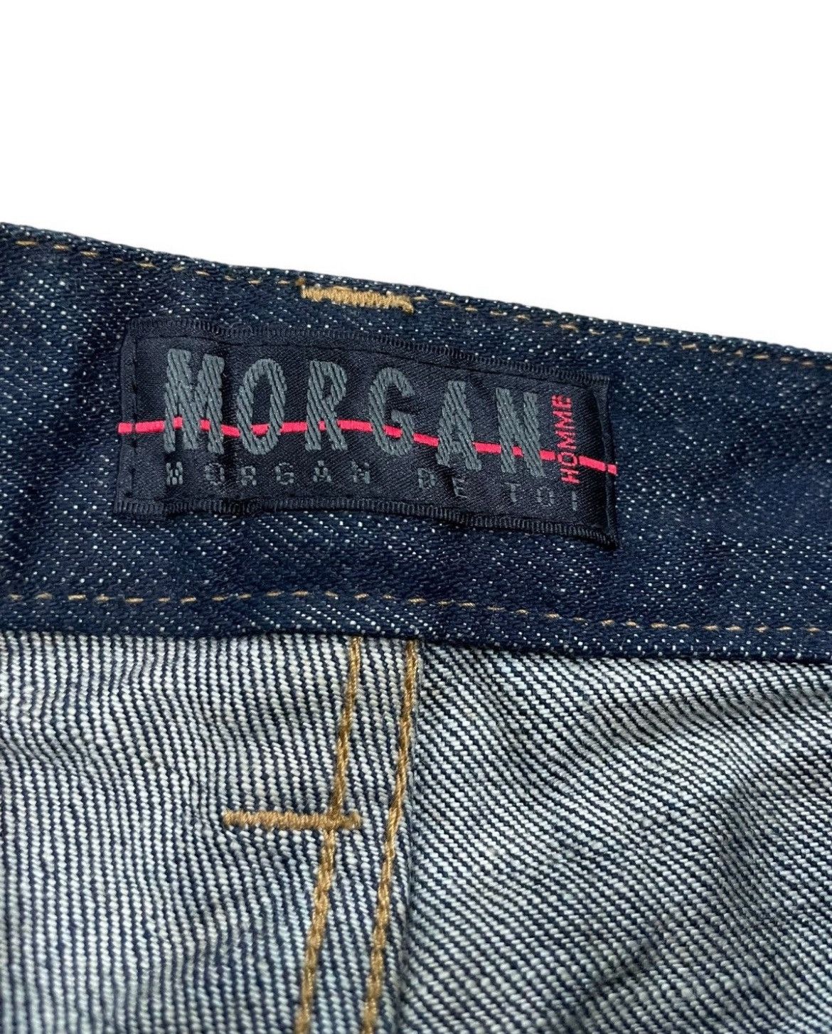 Designer Morgan Homme Jeans Size US 34 / EU 50 - 15 Thumbnail