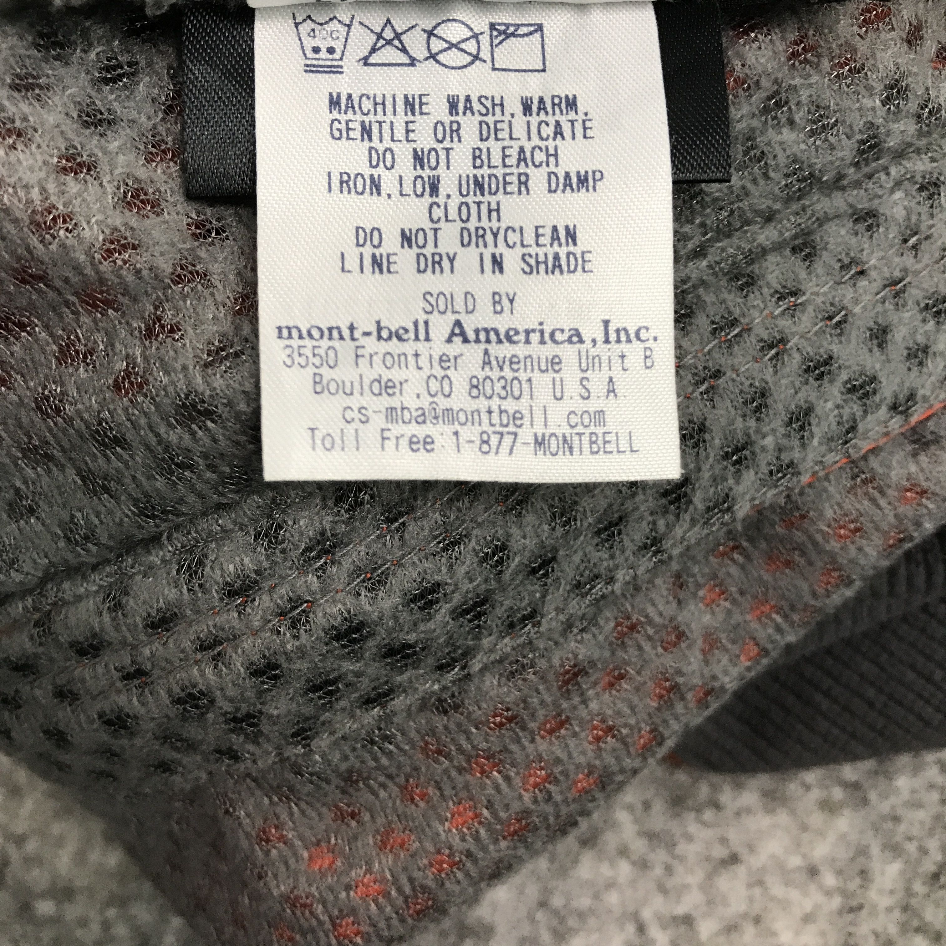 Montbell MONTBELL OUTDOOR WINDBREAKER LIGHT JACKET Size US L / EU 52-54 / 3 - 14 Thumbnail