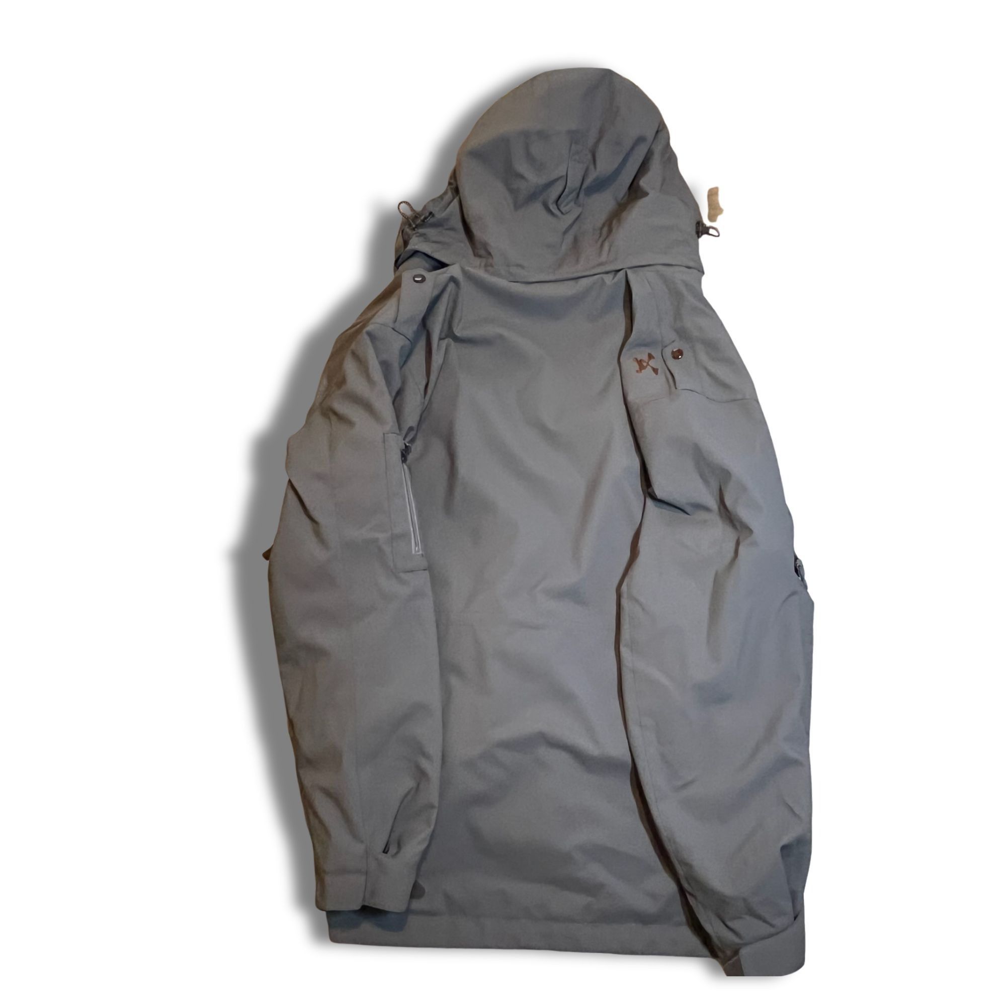 DNA DNA All Terrain Ski Jacket XL Gray W/ Faux Fur Hood Adjustab Size US XL / EU 56 / 4 - 3 Thumbnail