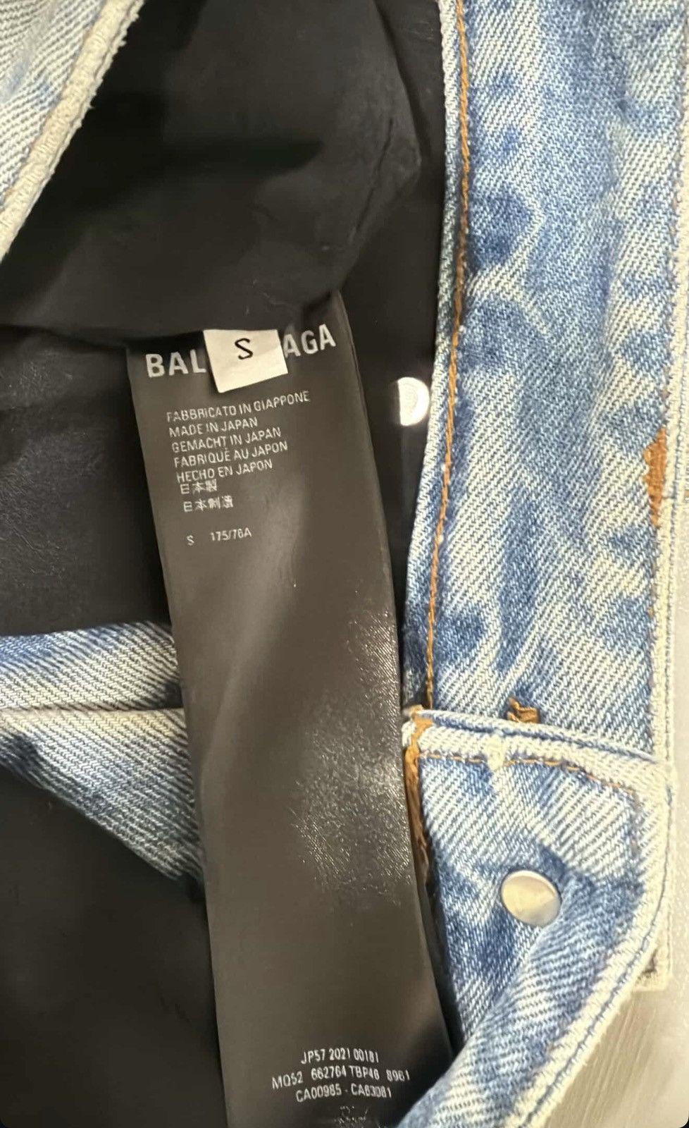 Balenciaga Balenciaga Fall 21 Slashed denim Jeans Size US 32 / EU 48 - 6 Thumbnail