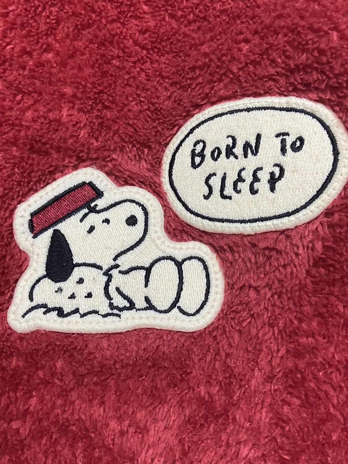 Anime × Cartoon Network × Disney Peanuts Snoopy Turtleneck Fleece Sweatshirt Size M / US 6-8 / IT 42-44 - 2 Thumbnail