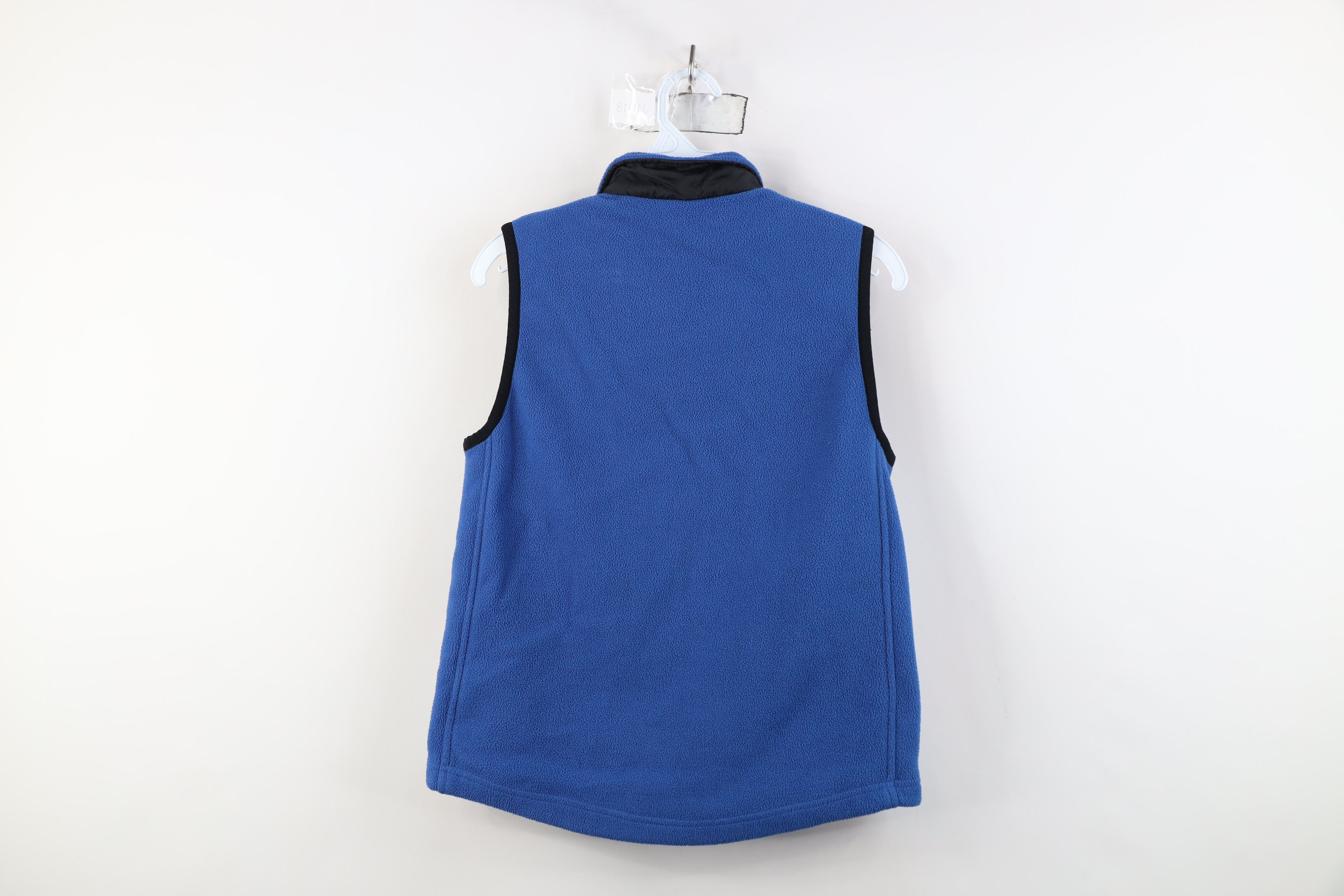 Nike Vintage 90s Nike Scott Mini Swoosh Fleece Vest Jacket Blue Size M / US 6-8 / IT 42-44 - 12 Thumbnail