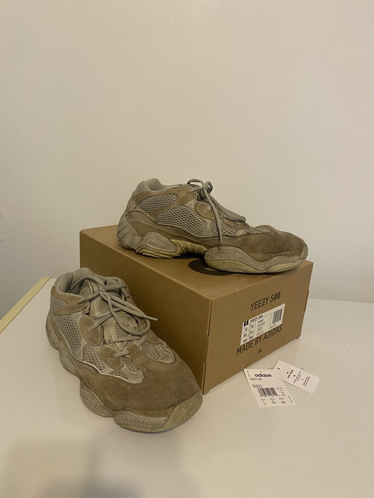 Yeezy Yeezy 500 salt Size US 11 / EU 44 - 1 Thumbnail