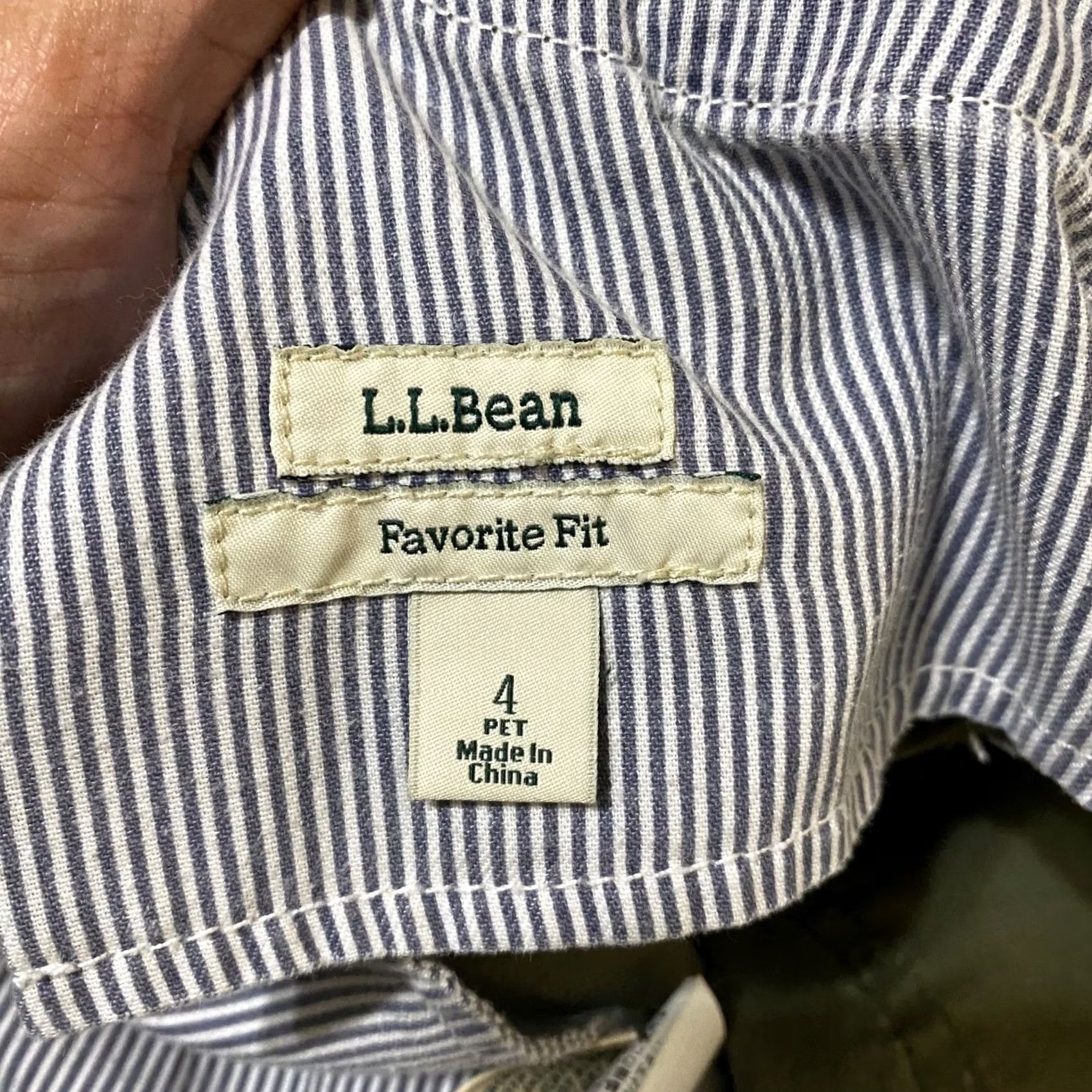 Vintage VINTAGE L.L. Bean Womens 4P Skirt Green Corduroy Straight Pencil Pockets Petites Size 27" / US 4 / IT 40 - 3 Thumbnail