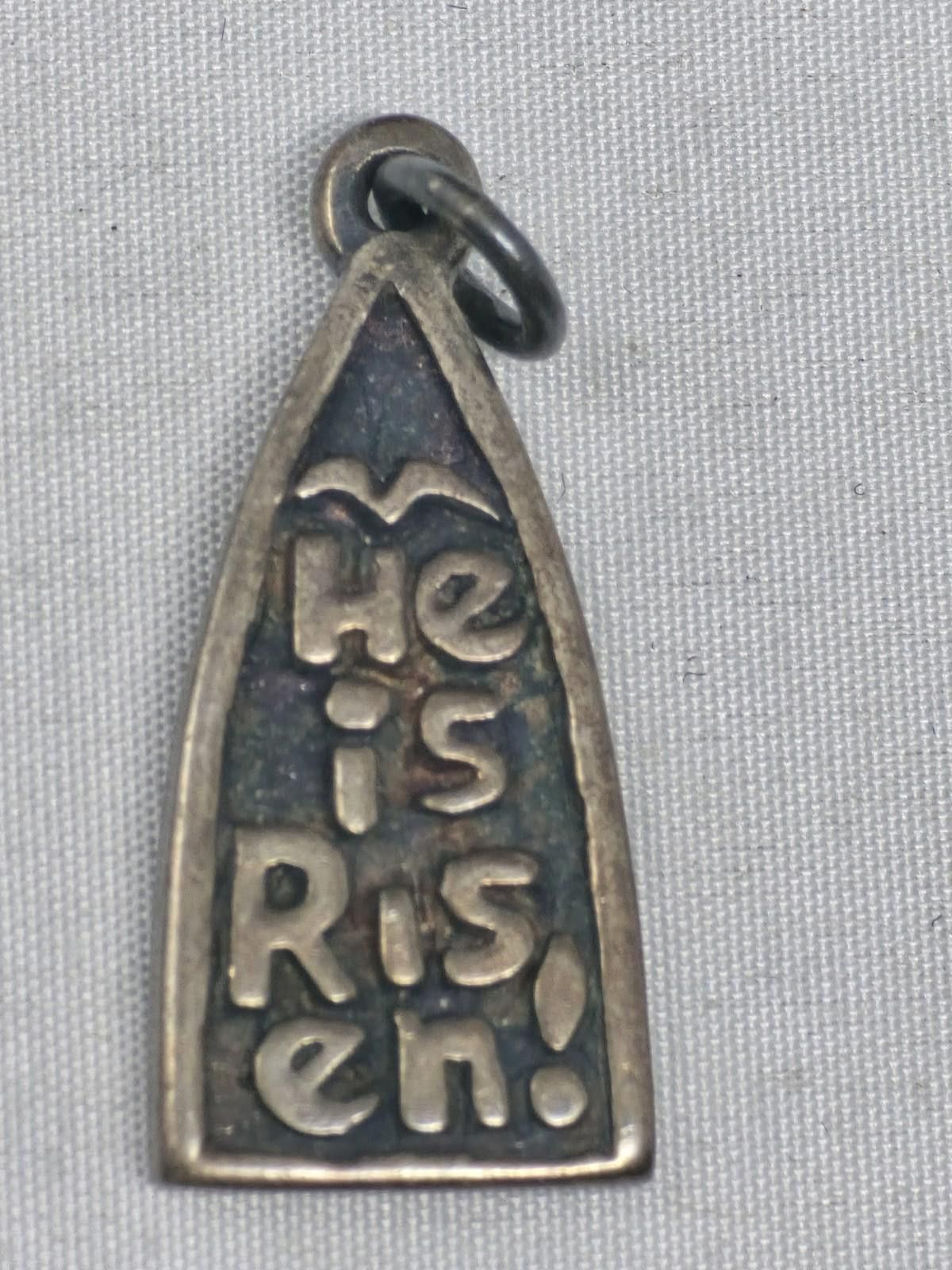 Other JAMES AVERY RETIRED STERLING HE IS RISEN PENDANT RARE Size ONE SIZE - 1 Thumbnail