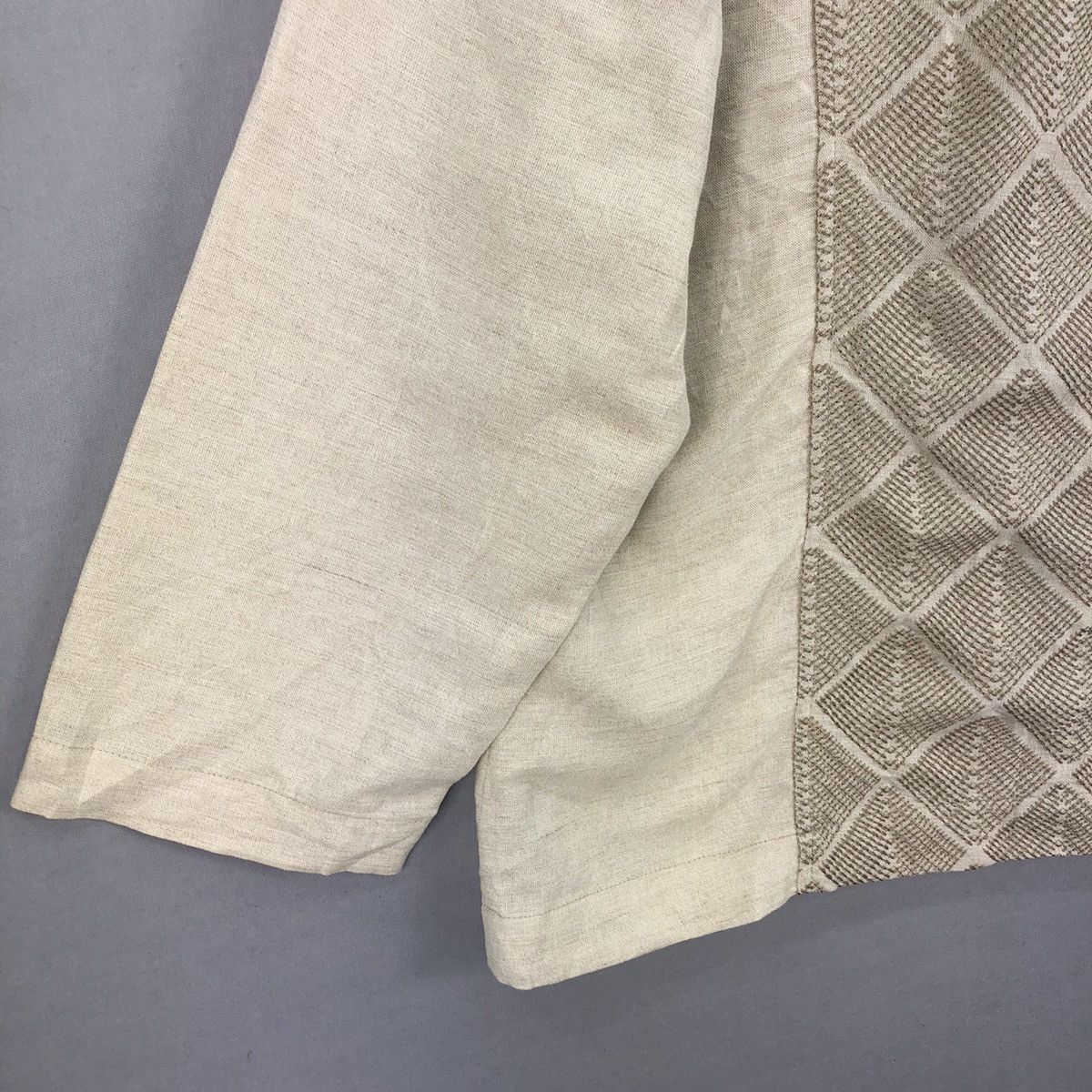 Japanese Brand Japanese Brand W.Lane Linen Beads Kimono Cardigan Size L / US 10 / IT 46 - 12 Thumbnail