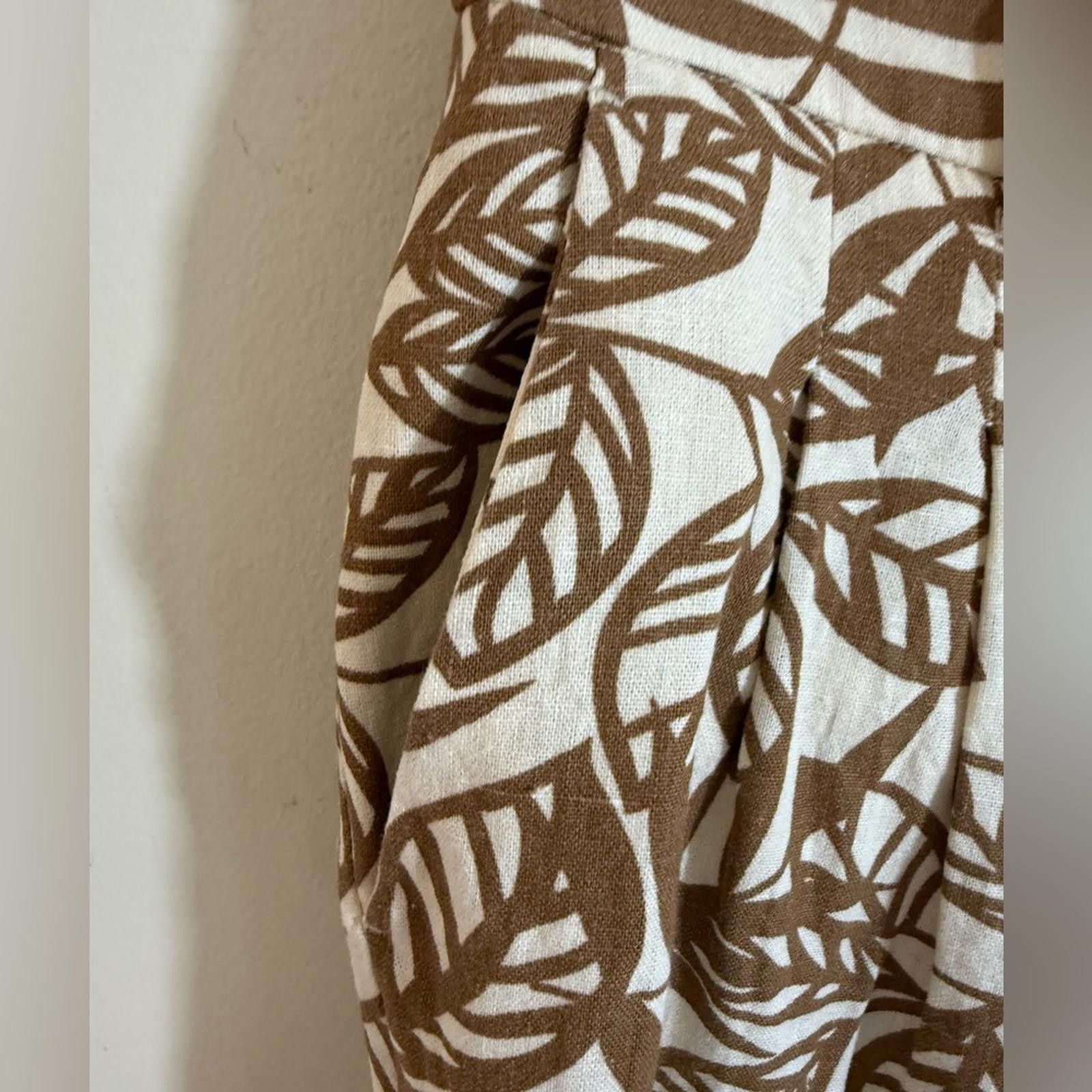 Other House of Harlow 1960 tropical linen pants SZ 10 FLAW Size 30" / US 8 / IT 44 - 3 Thumbnail