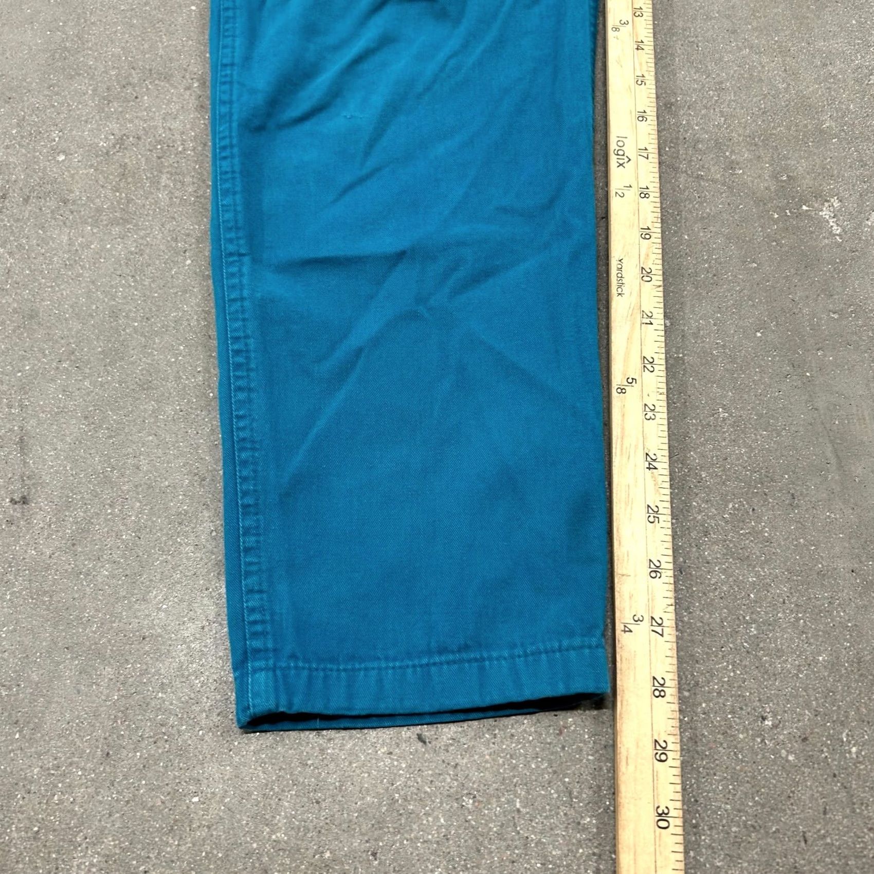 Vintage Gramicci Pants Womens Medium Teal Blue Climbing Drawstring Gorpcore Retro, Women's (Size 32) — image 3 of 6