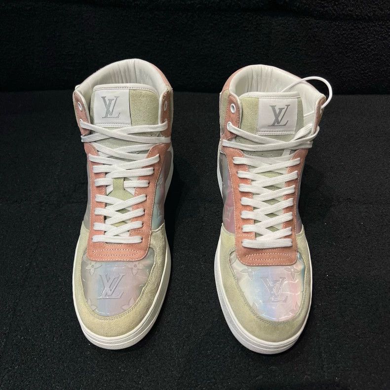 Louis Vuitton Louis Vuitton Rivoli Colorful High-Top Sneakers Size US 7.5 / EU 40-41 - 2 Thumbnail