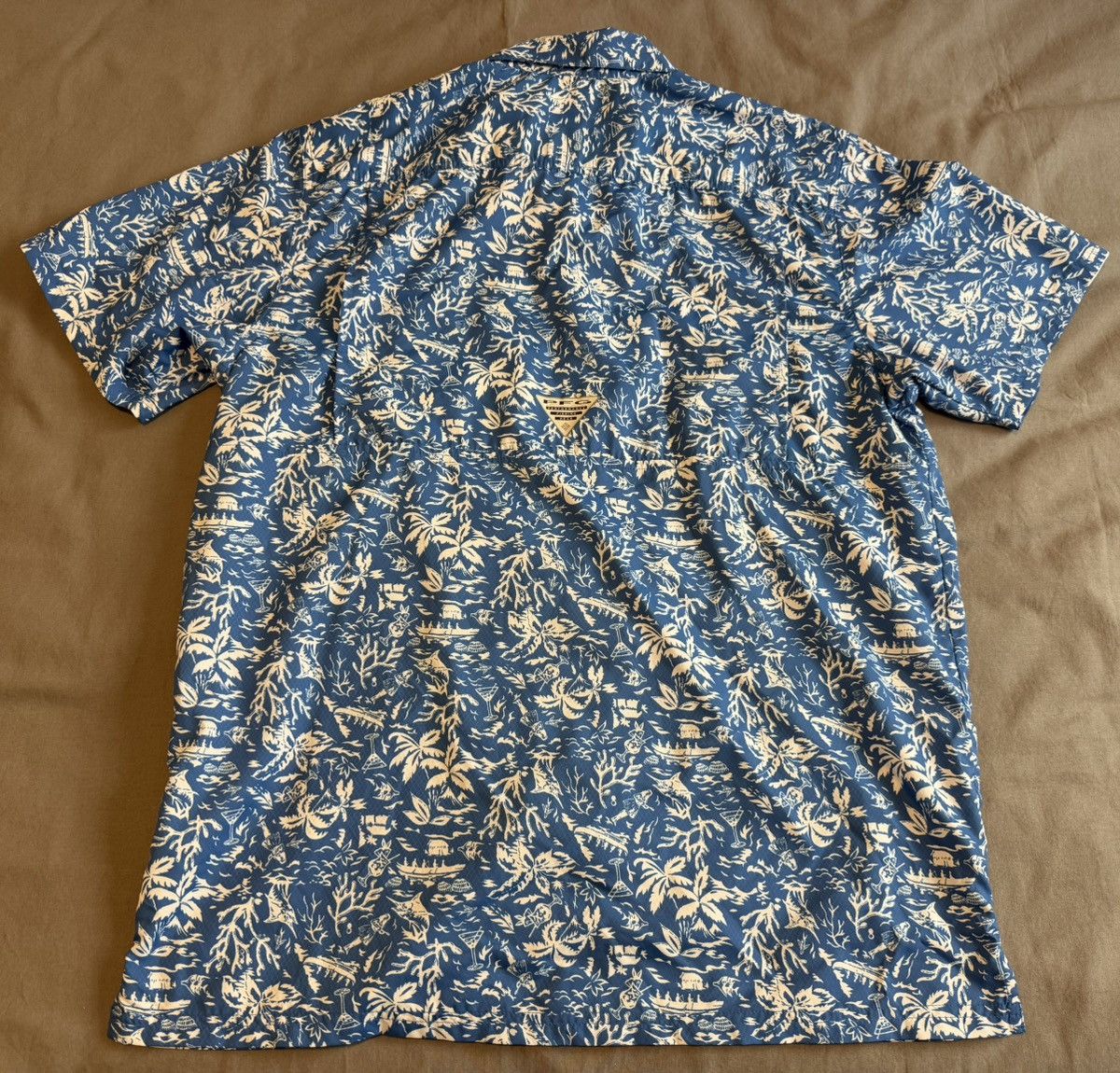 Columbia Columbia PFG Shirt Tropical Hawaiian Vented Short Sleeve Size US M / EU 48-50 / 2 - 5 Thumbnail