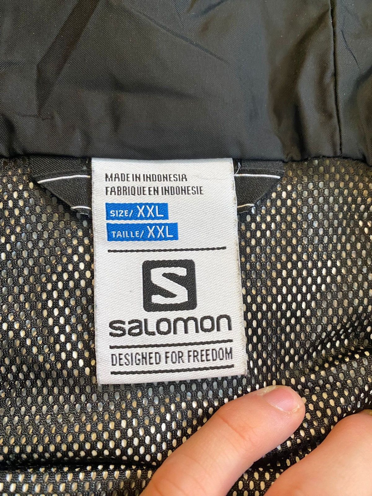 Salomon Salomon windbreaker zip up jacket mens size XXL Size US XXL / EU 58 / 5 - 3 Thumbnail
