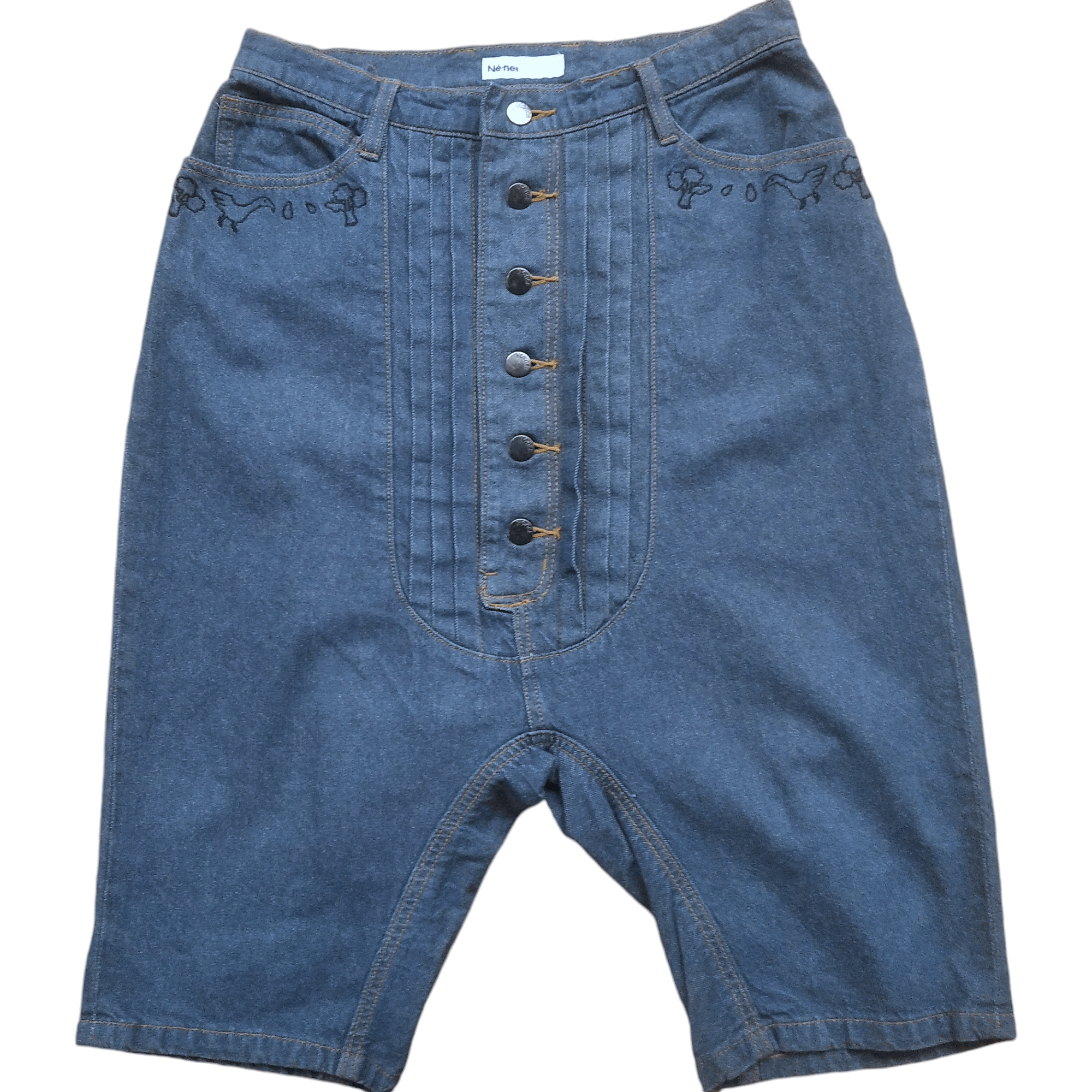 Issey Miyake Ne-net By Issey Miyake Vintage Short Pants High Waist Size 31" - 1 Thumbnail