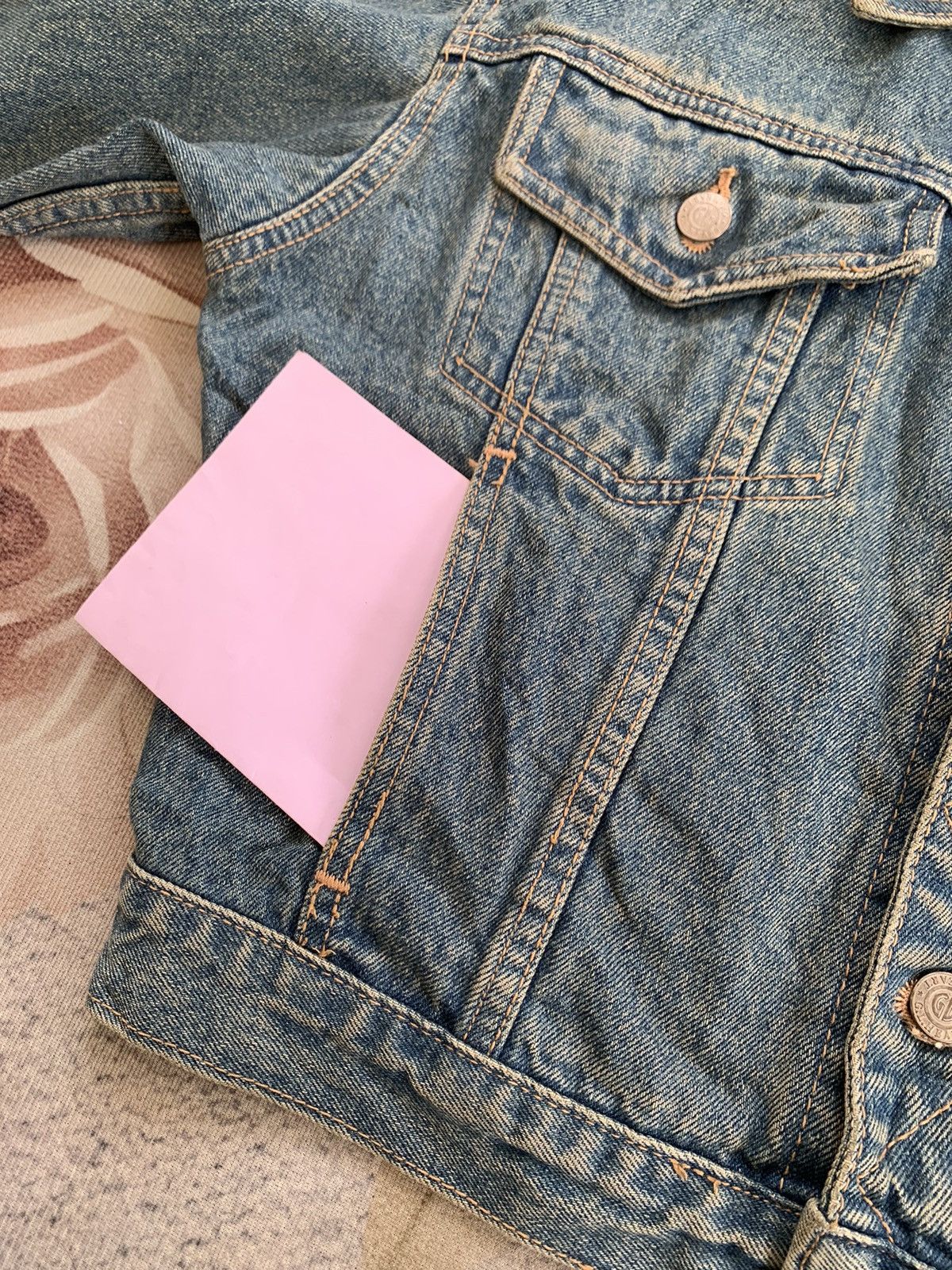 Japanese Brand GL HEART DENIM TRUCKER JACKET Size US M / EU 48-50 / 2 - 9 Thumbnail