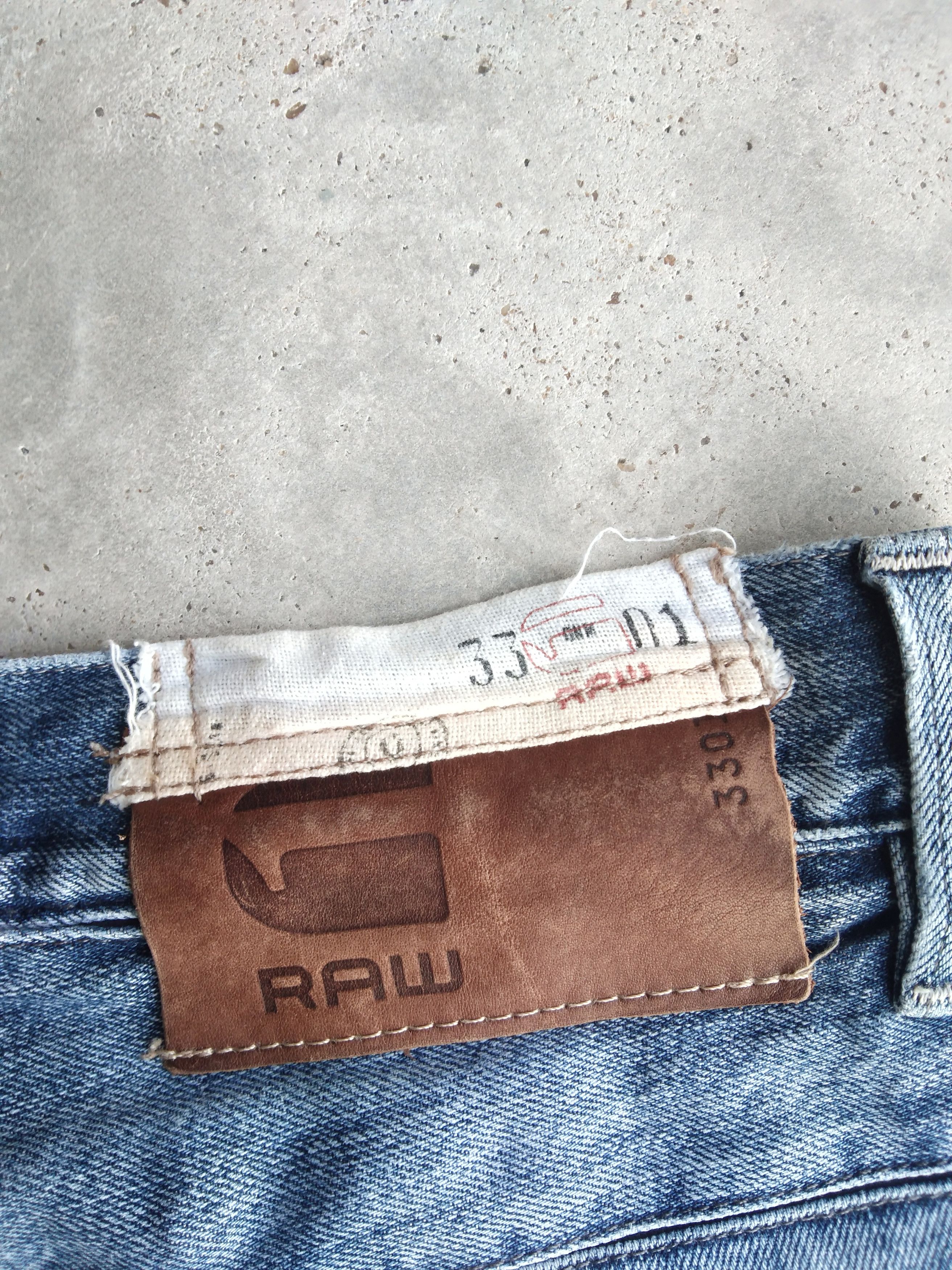 G-Star G Star Raw ZIPPED Jeans 32x35 Size US 32 / EU 48 - 12 Thumbnail