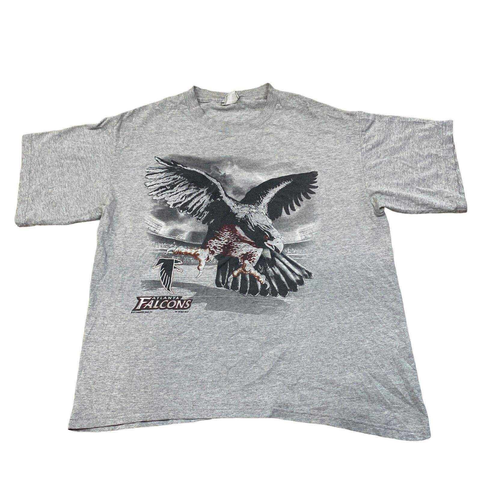 Lee × NFL × Vintage VTG 2001 Atlanta Falcons Short Sleeve Boxy Shirt Large NFL Size US L / EU 52-54 / 3 - 1 Thumbnail