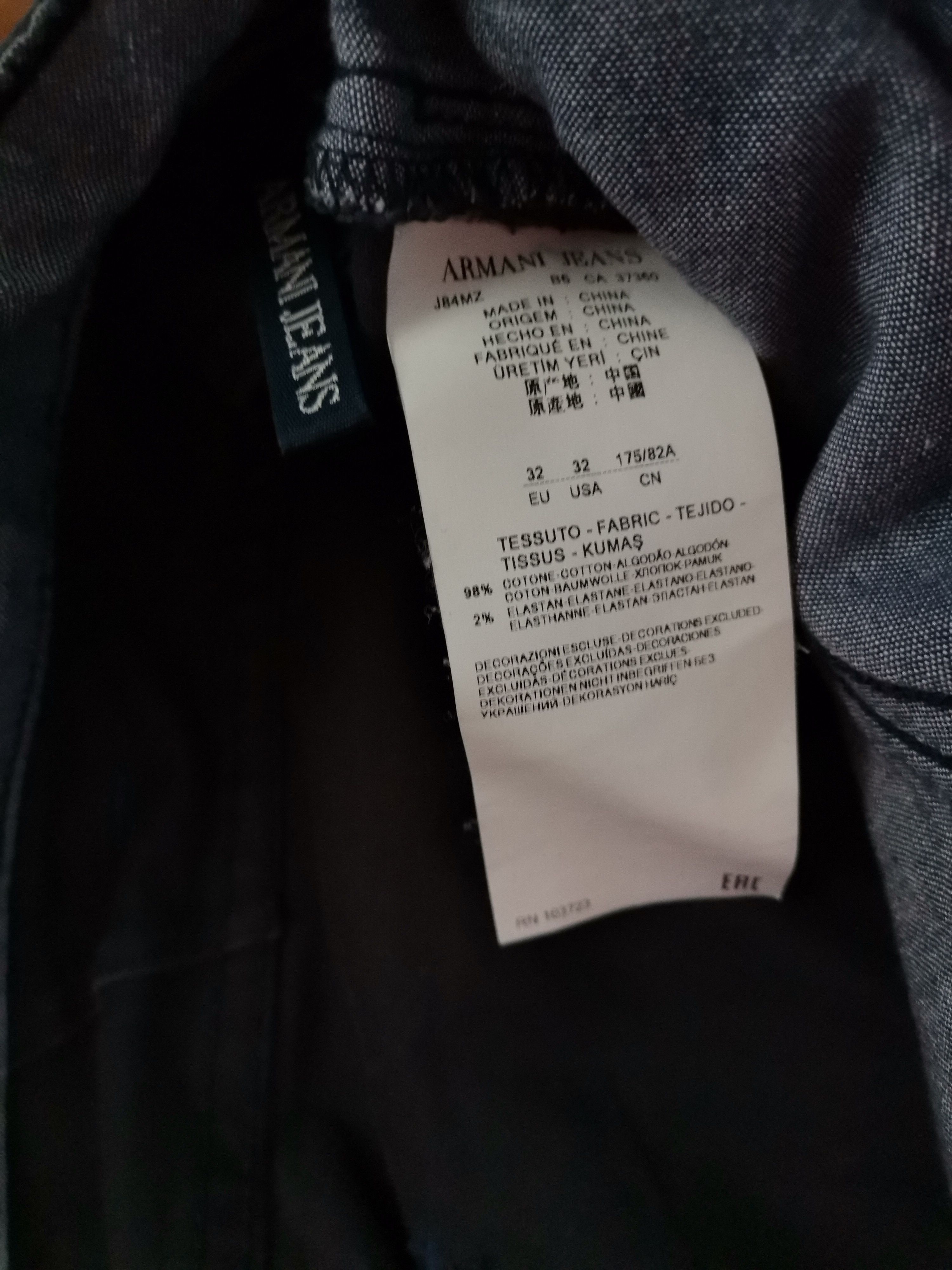 Armani Armani Jeans J45 Jeans Size US 32 / EU 48 - 5 Thumbnail
