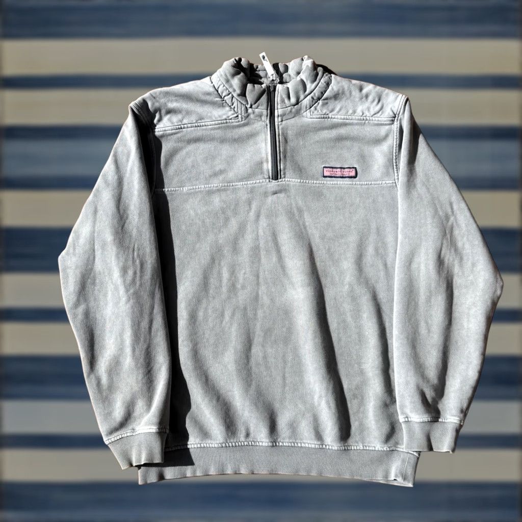 Vineyard Vines Vineyard Vines Quarter Zip Pullover Sweater Men’s Large Gray Size US L / EU 52-54 / 3 - 1 Thumbnail