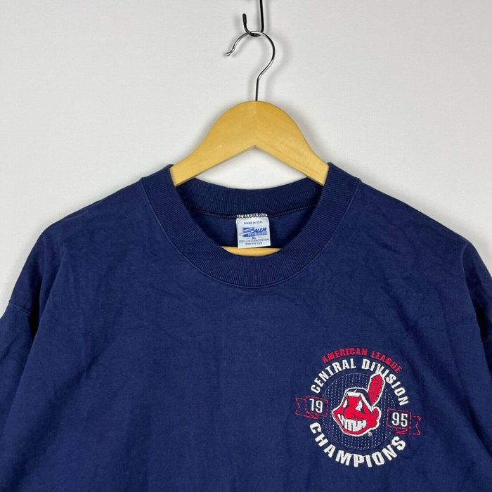 Vintage Cleveland Indians T-shirt // Rare Salem Sportswear // 