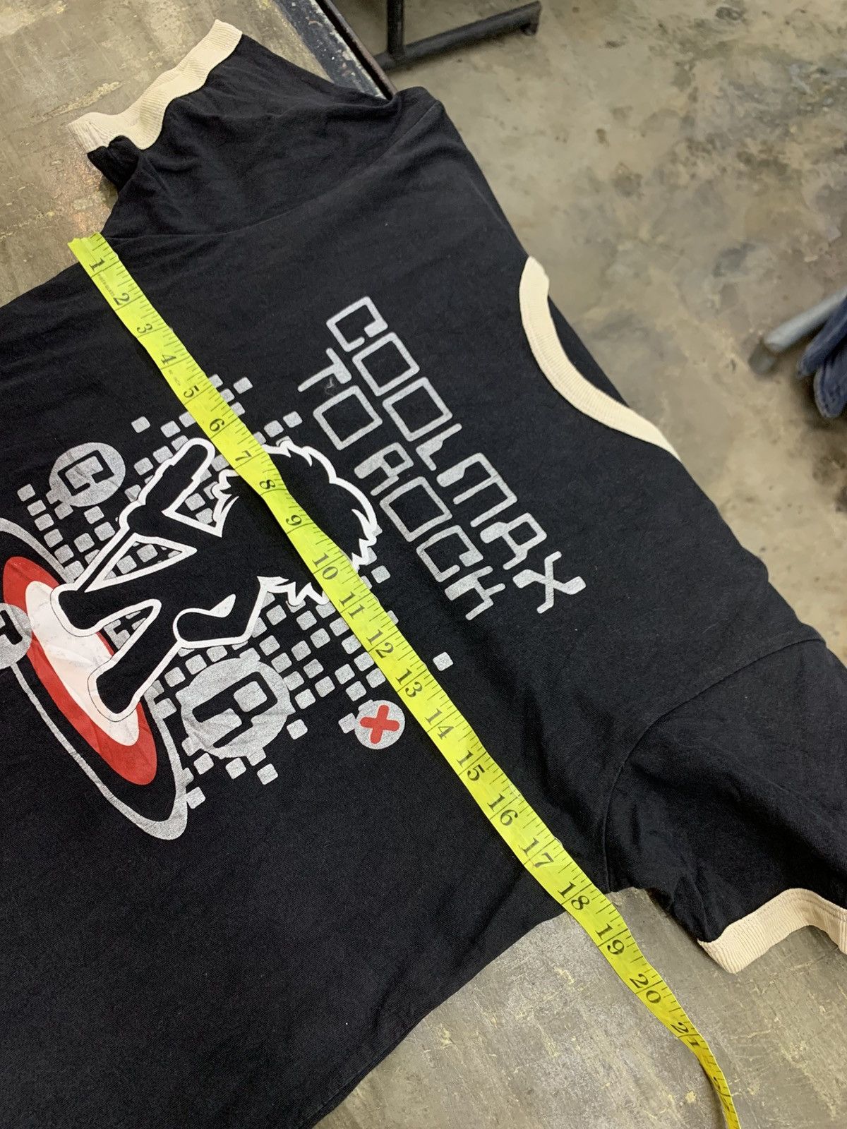 Hysteric Glamour × Japanese Brand 2000s y2k japan coolmax to rock ringer tees Size US S / EU 44-46 / 1 - 11 Thumbnail