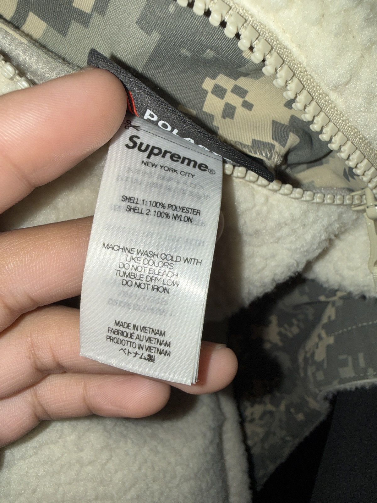 Supreme Supreme Polartec Shearling Reversible Pullover Size US M / EU 48-50 / 2 - 3 Thumbnail