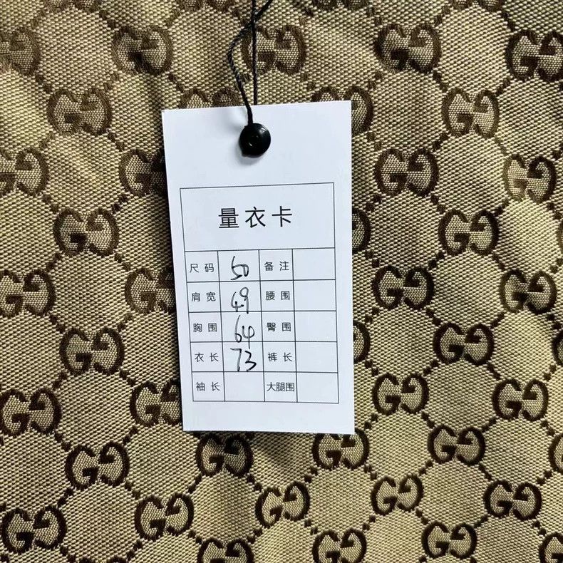 Gucci Gucci The latest brown full-print pattern logo double-sided Size US M / EU 48-50 / 2 - 9 Thumbnail
