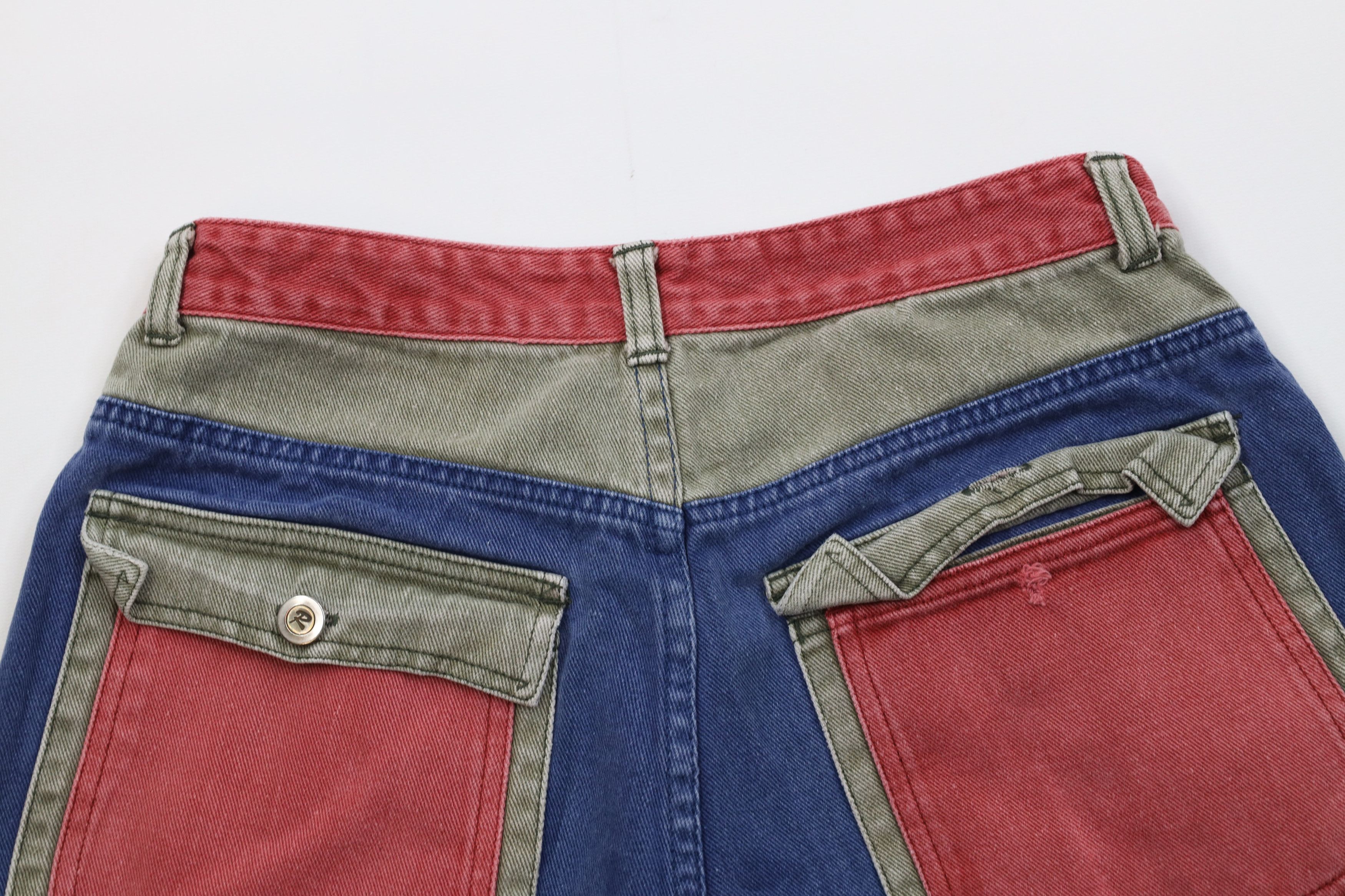Vintage Vintage 90s Streetwear Block Above Knee Denim Jean Shorts Size US 30 / EU 46 - 10 Thumbnail