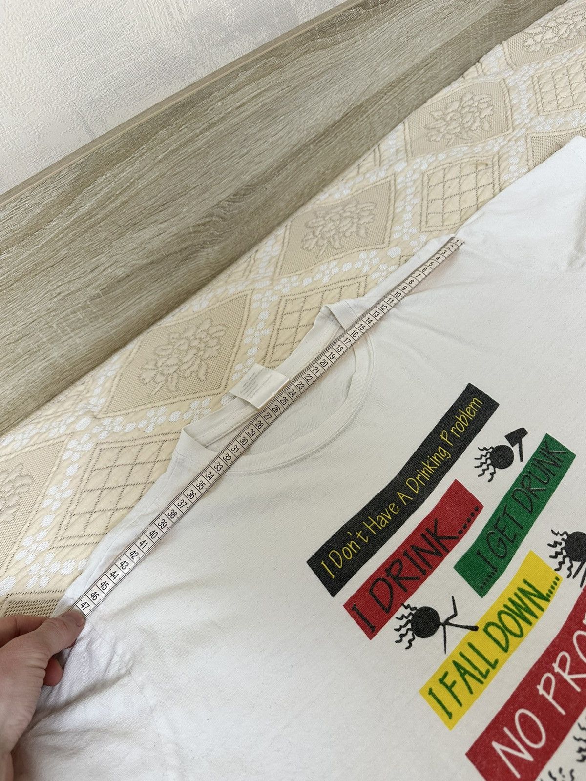 Japanese Brand 🔥 Vintage 90s Drink Humor Jamaica Funny Souvenir T Shirt Size US S / EU 44-46 / 1 - 11 Thumbnail