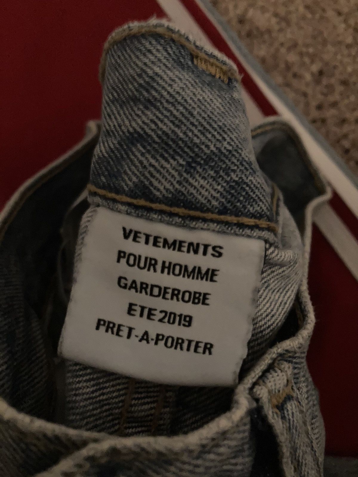 Levi's × Vetements SS19 Vetements Levi's Sport Jeans Track Split Hybrid 2019 DG Size US 28 / EU 44 - 18 Thumbnail