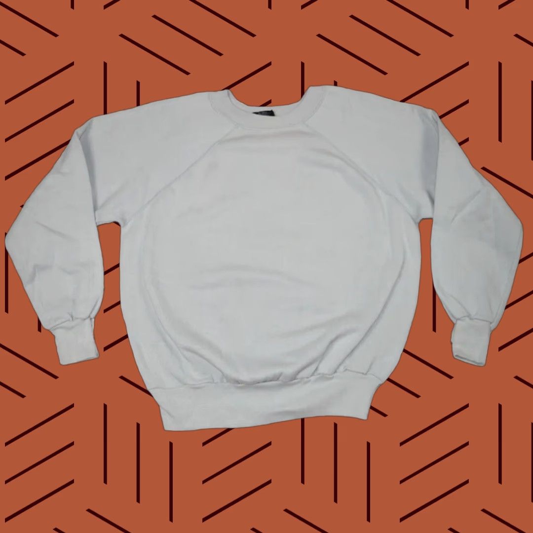 Vintage VINTAGE Steinwurtzel WEAR WITH ALL Sweatshirt Crewneck Gray Adults L USA 80s STEINWURTZEL Pullover Knit Cotton Polyester Size US L / EU 52-54 / 3 - 1 Thumbnail