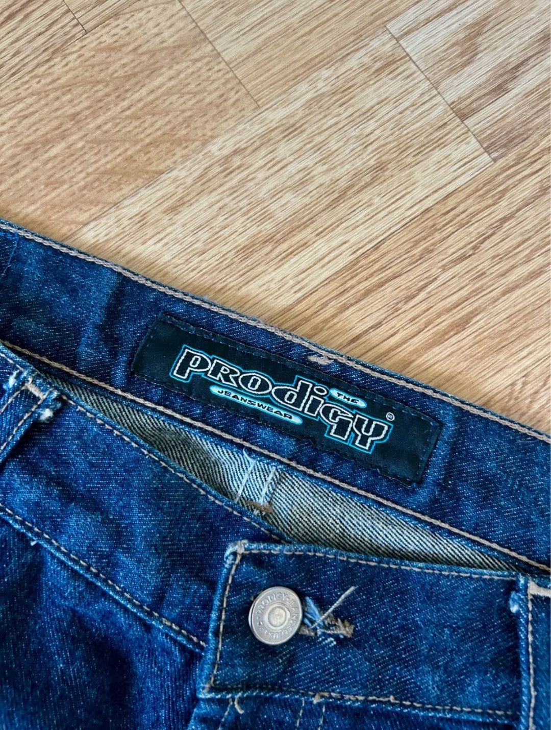 Vintage Denim The Prodigy Official Merchandise 2001 Size US 34 / EU 50 - 2 Thumbnail