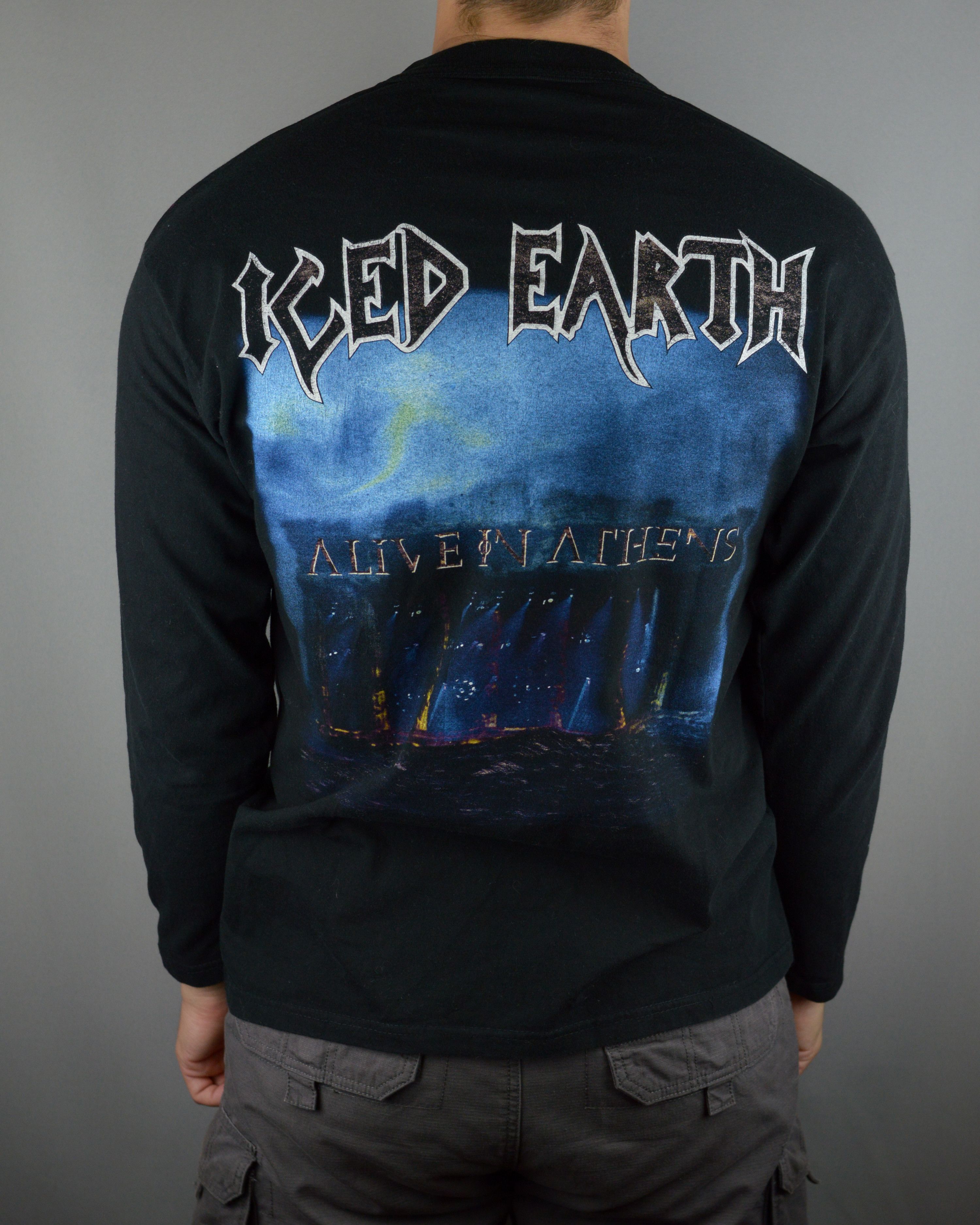 Vintage Vintage Iced Earth Alive In Athens 1999 longsleeve t shirt Size US M / EU 48-50 / 2 - 3 Thumbnail