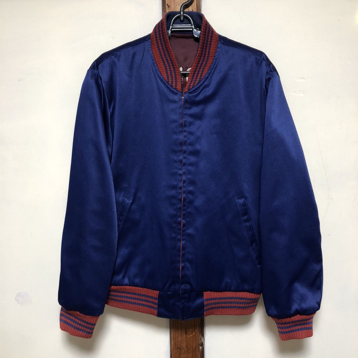 Sugar Cane × Toyo Enterprises × Vintage Vintage Sugarcane Toyo Enterprise Fleet Base Reversible jket Size US L / EU 52-54 / 3 - 9 Thumbnail
