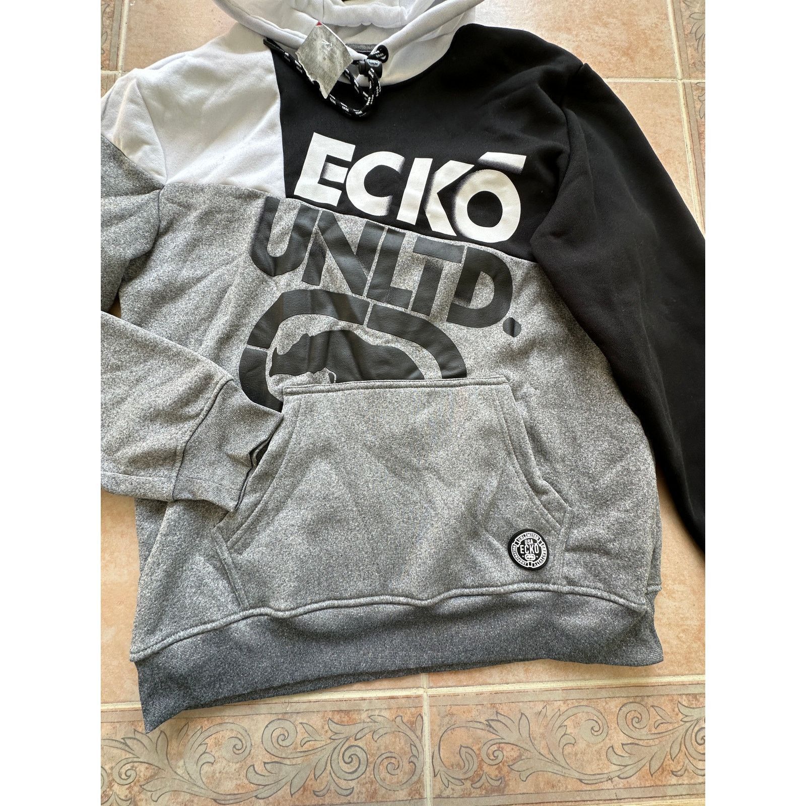 Ecko Unltd. New With Defects! ecko unltd Men M Hoodie Charcoal Heather Size US M / EU 48-50 / 2 - 3 Thumbnail