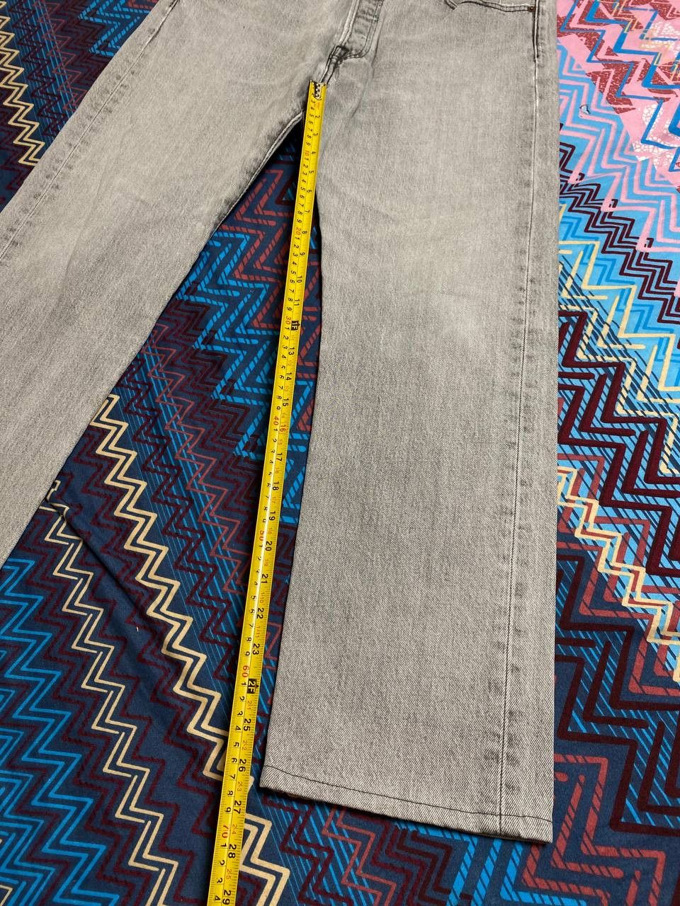 Levi's Denim pants gray Levi's 501 Y2K vintage w33 streetwear Size US 33 - 13 Thumbnail