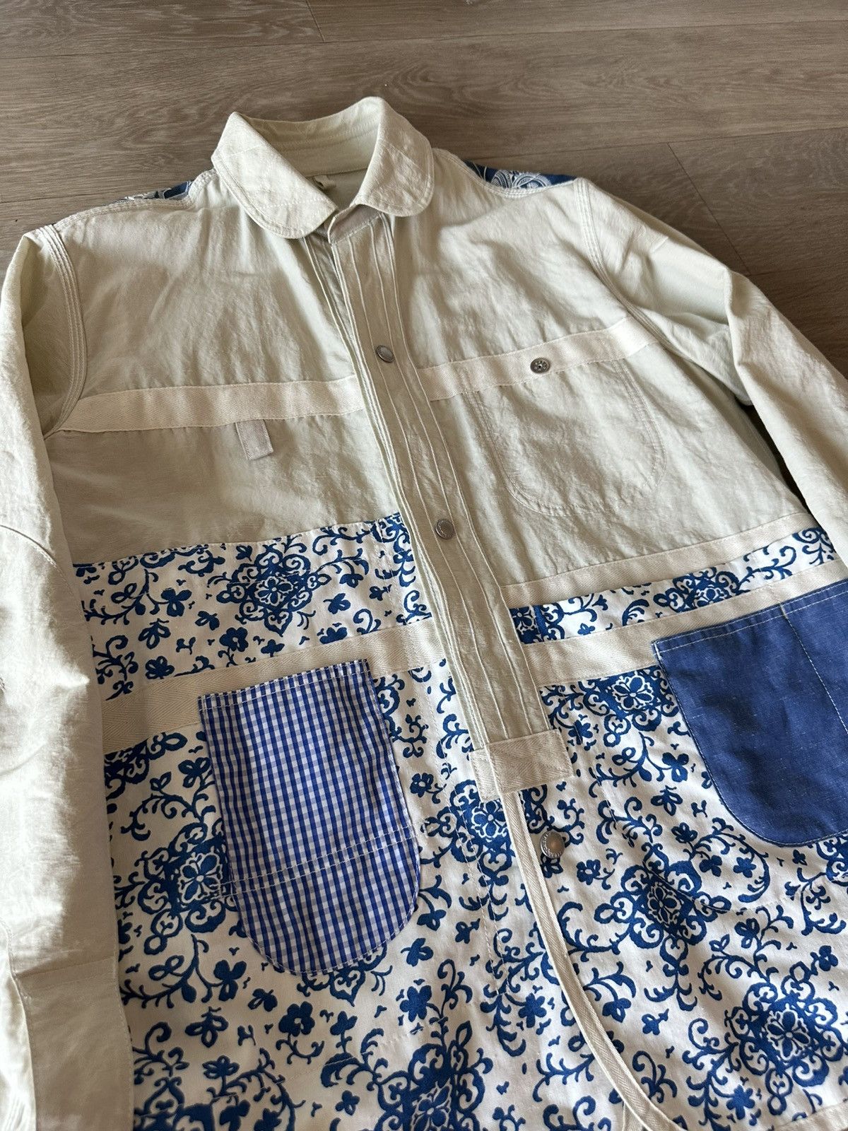 Junya Watanabe Junya Watanabe Man reversible shirt jacket Size US L / EU 52-54 / 3 - 2 Thumbnail
