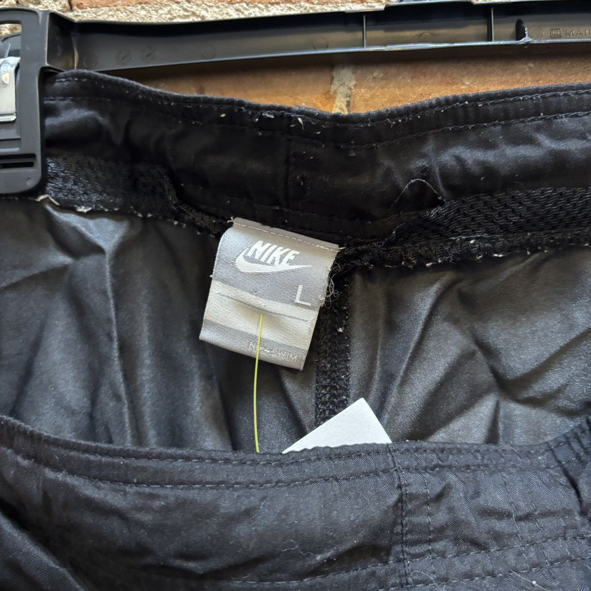 Nike × Vintage $100 Y2K Silver Tag Nike Travis Scott Flame Shorts Size US 34 / EU 50 - 6 Thumbnail