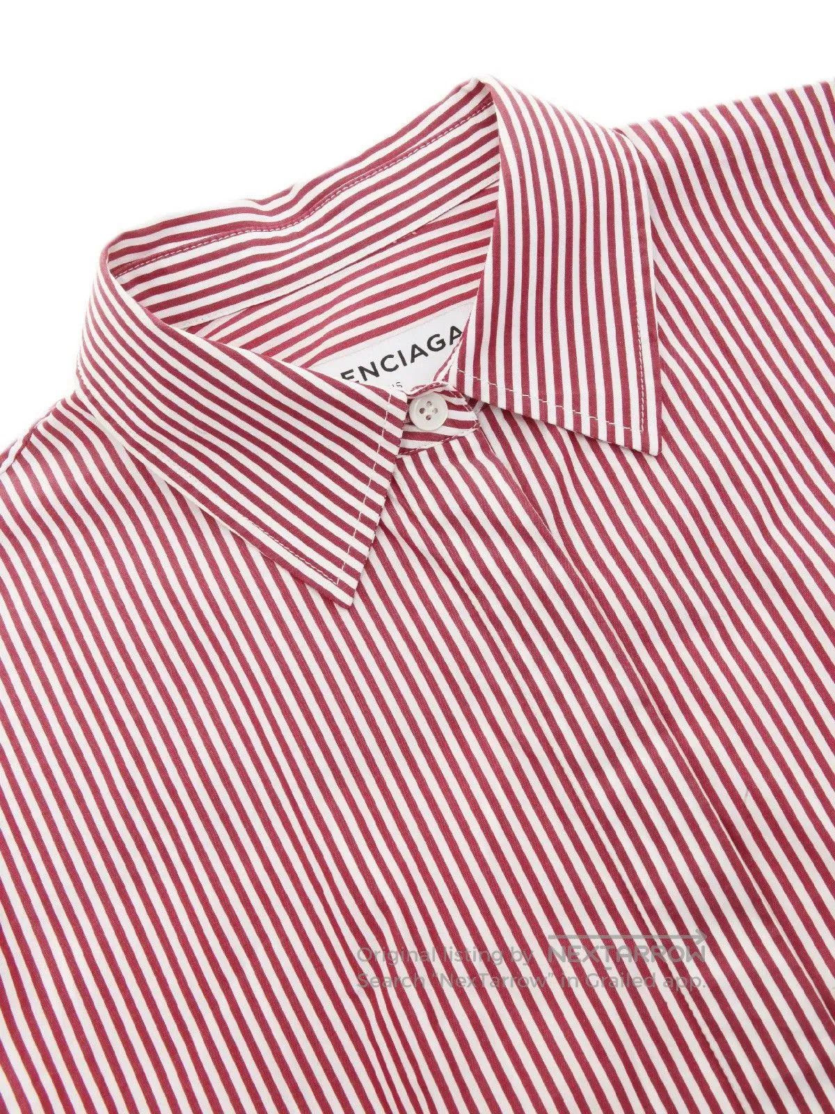Balenciaga Balenciaga SS17 Oversized Striped Shirt. Size US M / EU 48-50 / 2 - 3 Thumbnail
